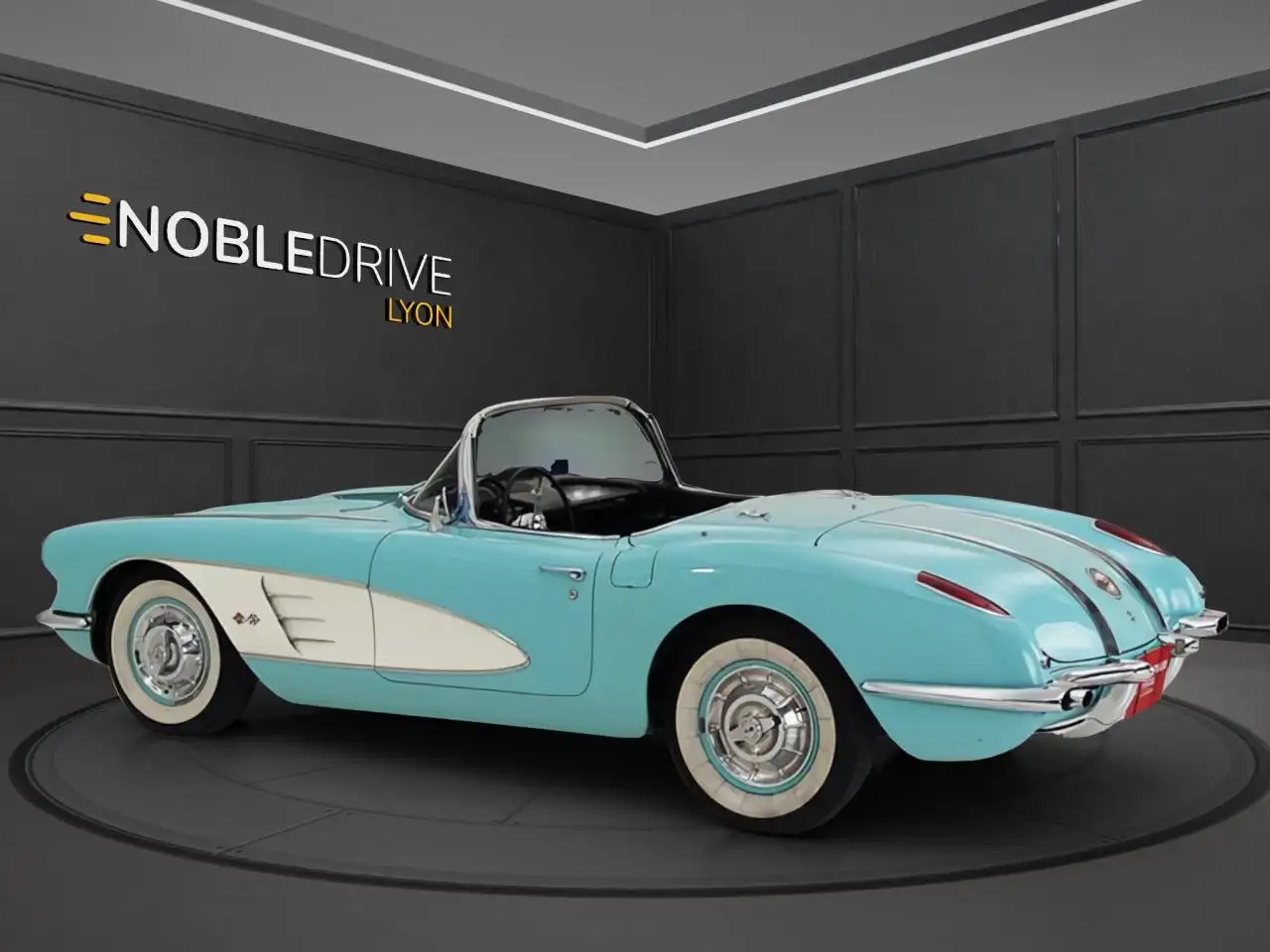 Corvette C1 CONVERTIBLE - ETAT EXCEPTIONNEL - BVM - 233cv, foto 4