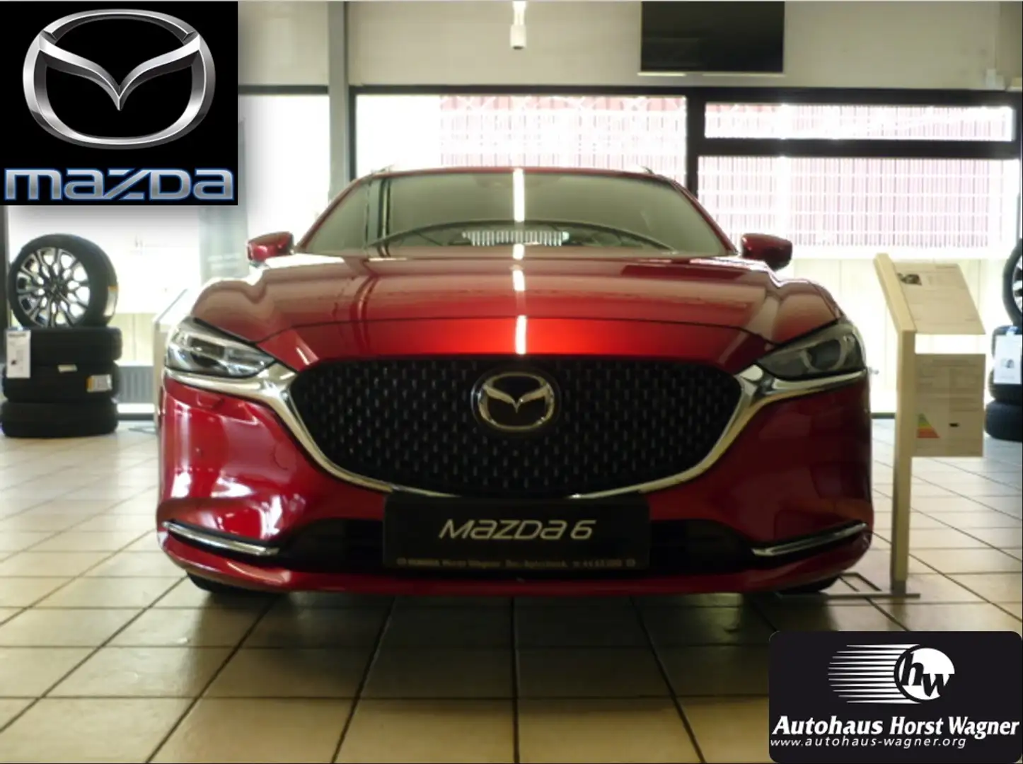 Mazda 6 Kombi 2.5 Takumi 194 PS *Leder*Schiebedach* Rojo - 1