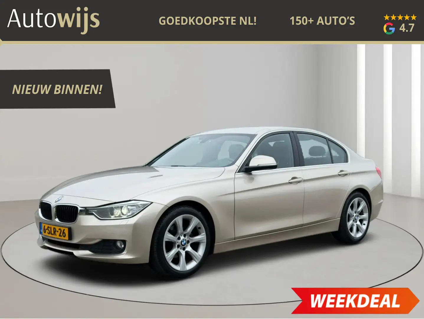 BMW 316 3-serie 316i Executive|XENON|NAVI|NL AUTO|PDC|CRUI Gris - 1