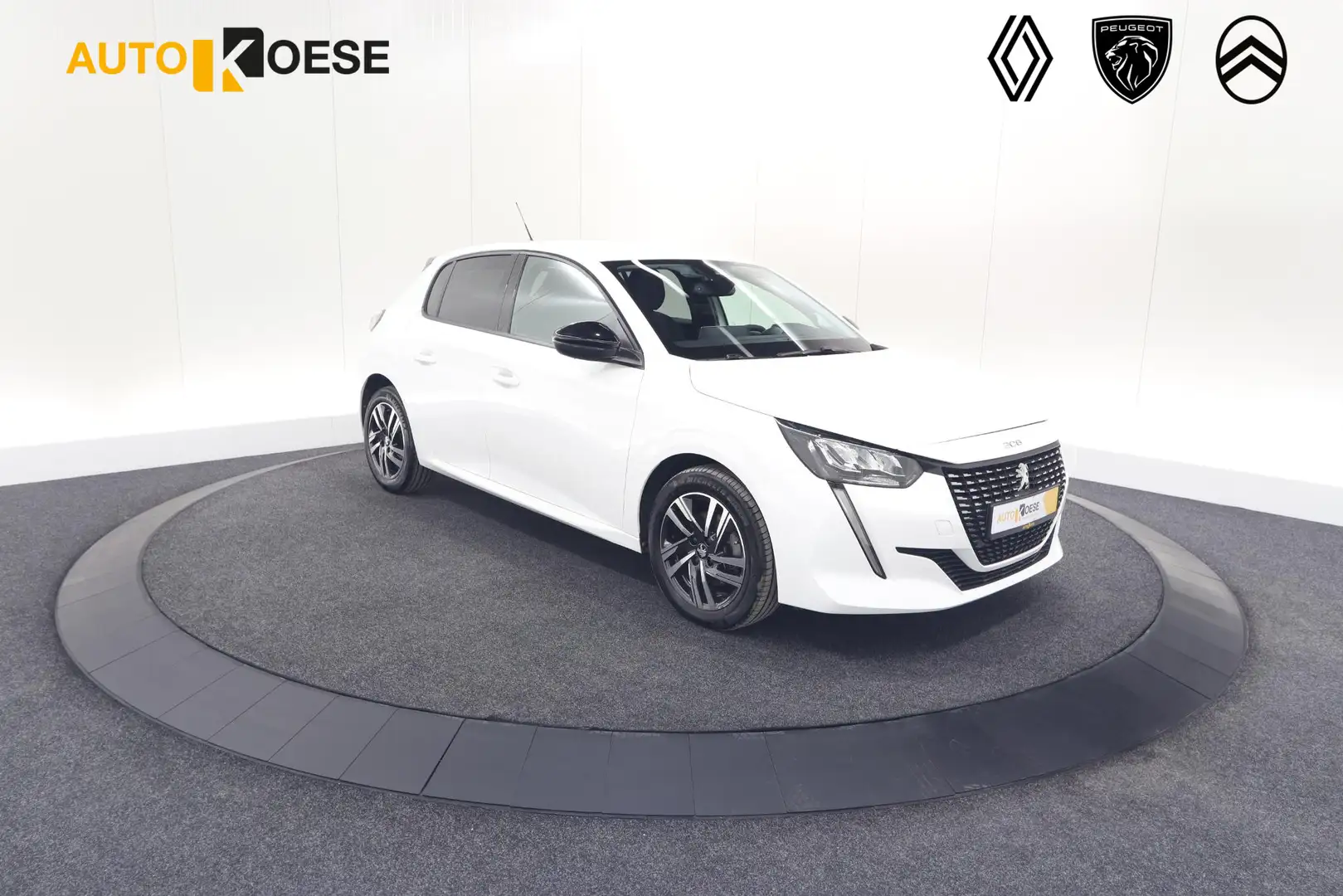Peugeot 208 PureTech 100 Allure Pack | Camera | Apple Carplay Blanc - 1
