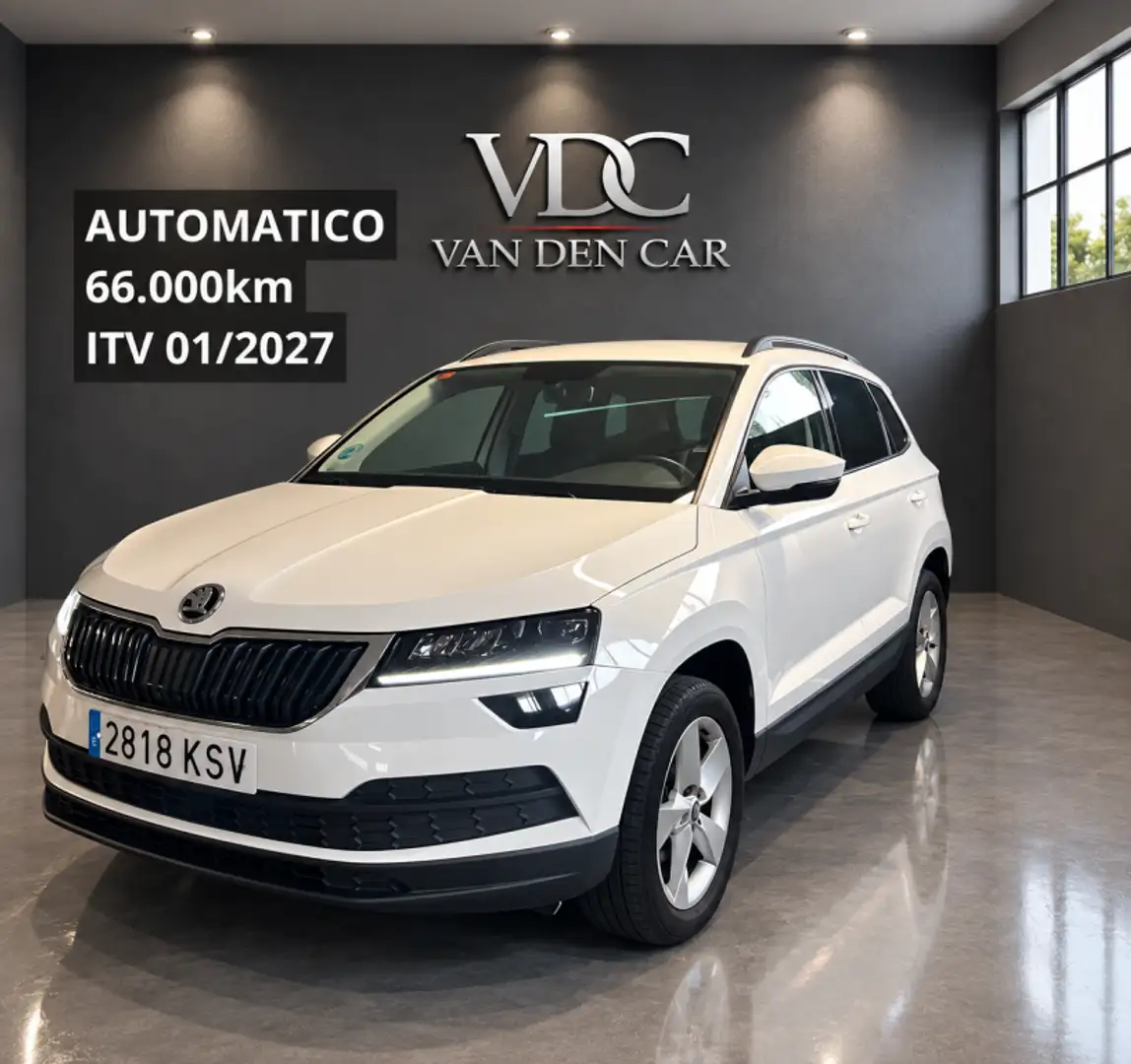 Skoda Karoq 1.6TDI Ambition DSG Blanco - 1