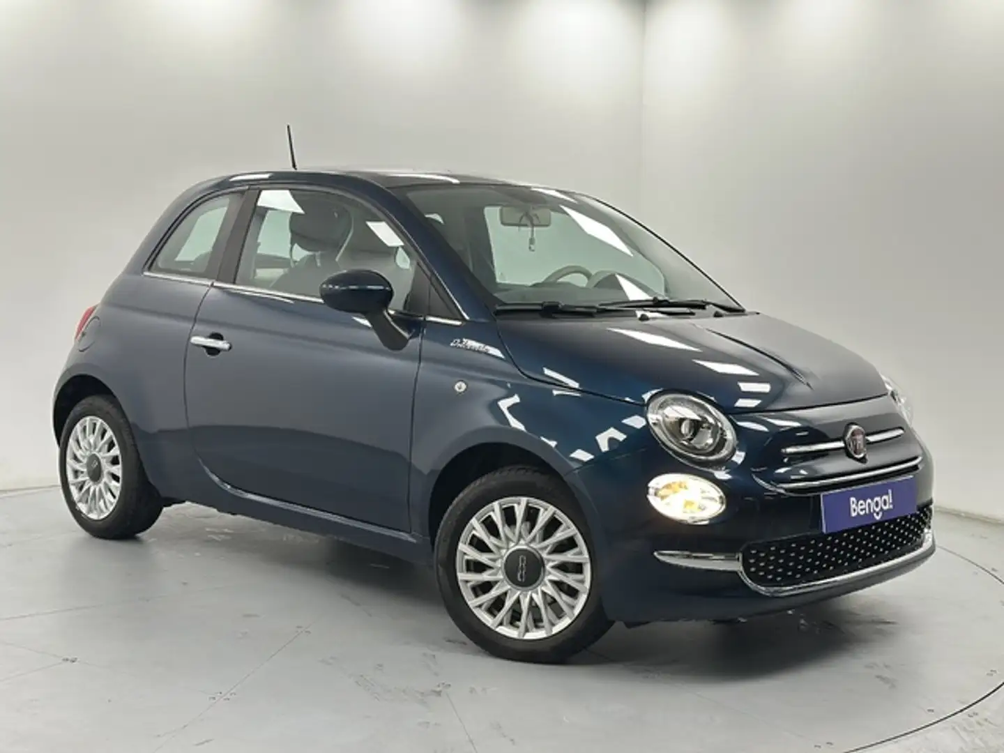 Fiat 500 1.0 Hybrid Dolcevita 52kW Blauw - 2