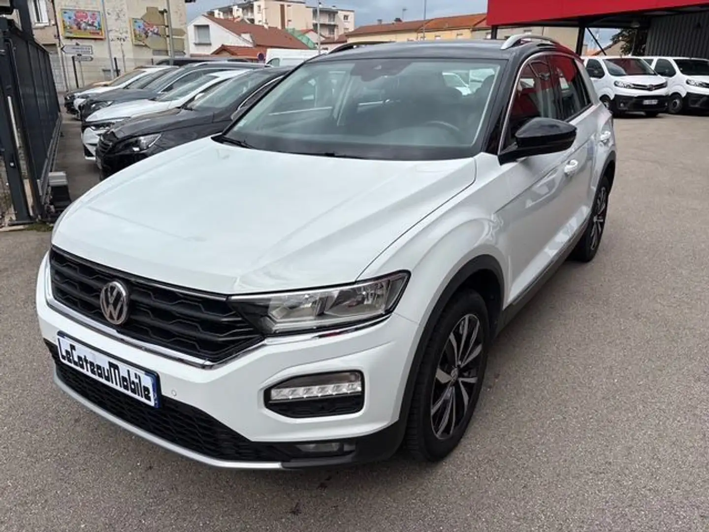 Volkswagen T-Roc t 1.0 TSI 115ch lounge business Weiß - 1