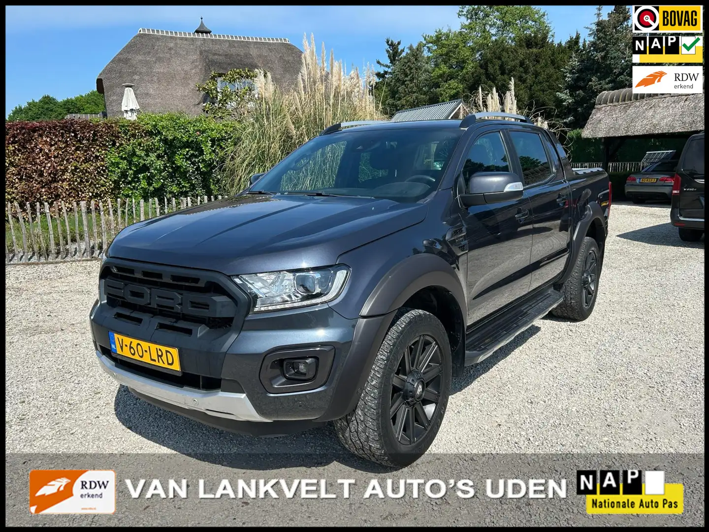 Ford Ranger 2.0 EcoBlue Wildtrak Supercab Grijs - 1