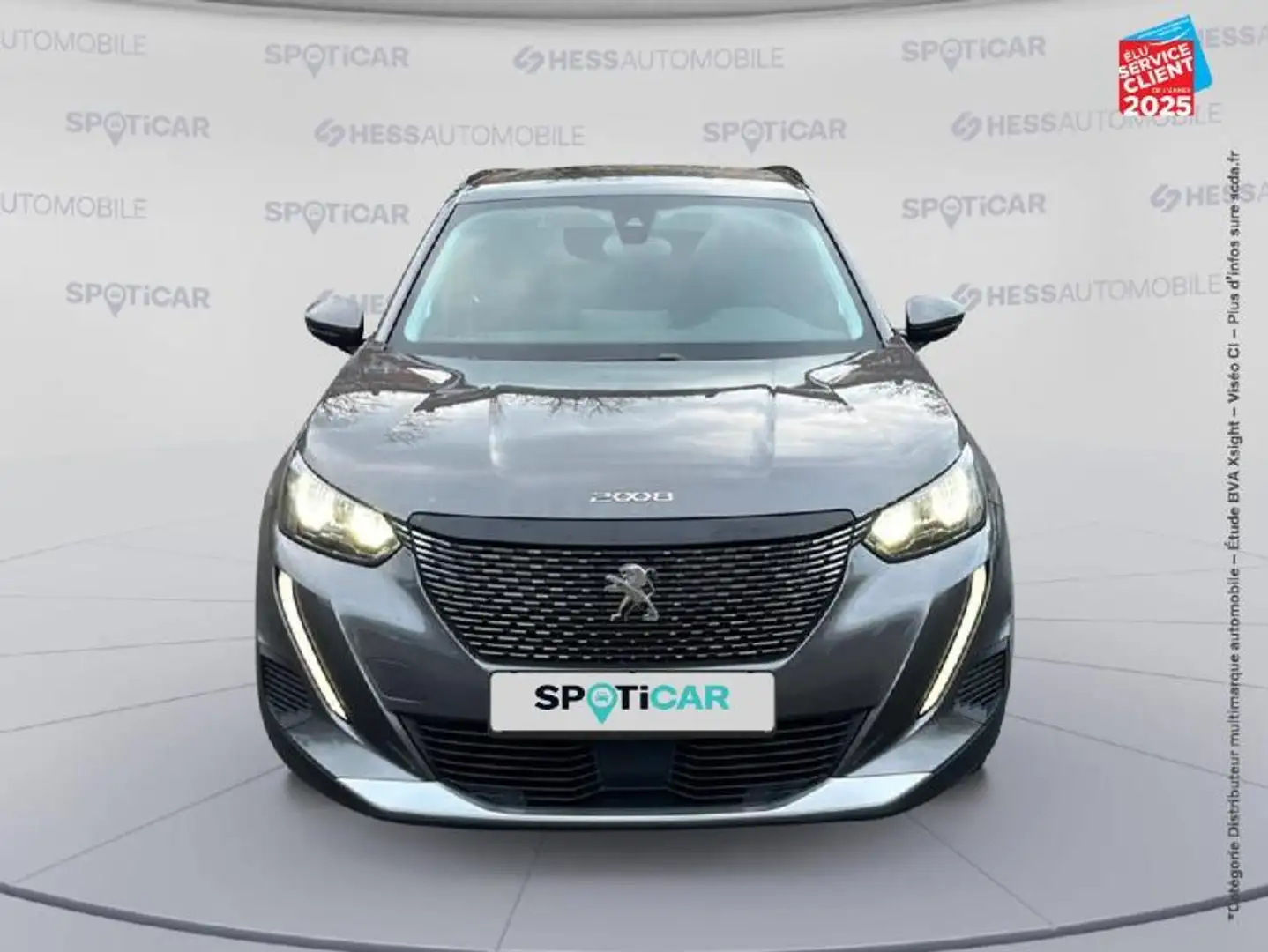 Peugeot 2008 1.2 PureTech 130ch S\u0026S Allure Gris - 1
