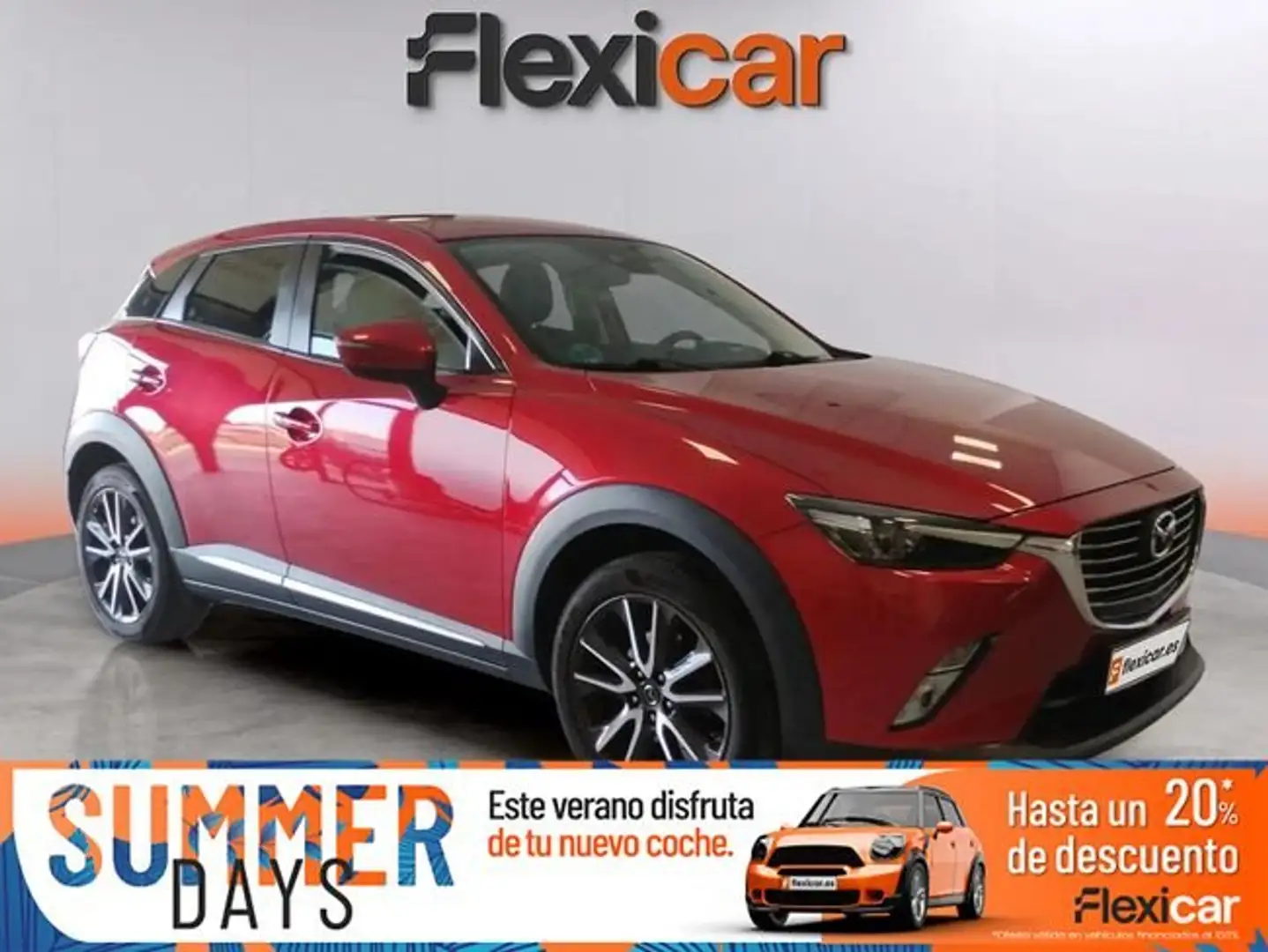 Mazda CX-3 1.5+SKYACTIV+DE+77kW+Luxury+2WD Rojo - 1