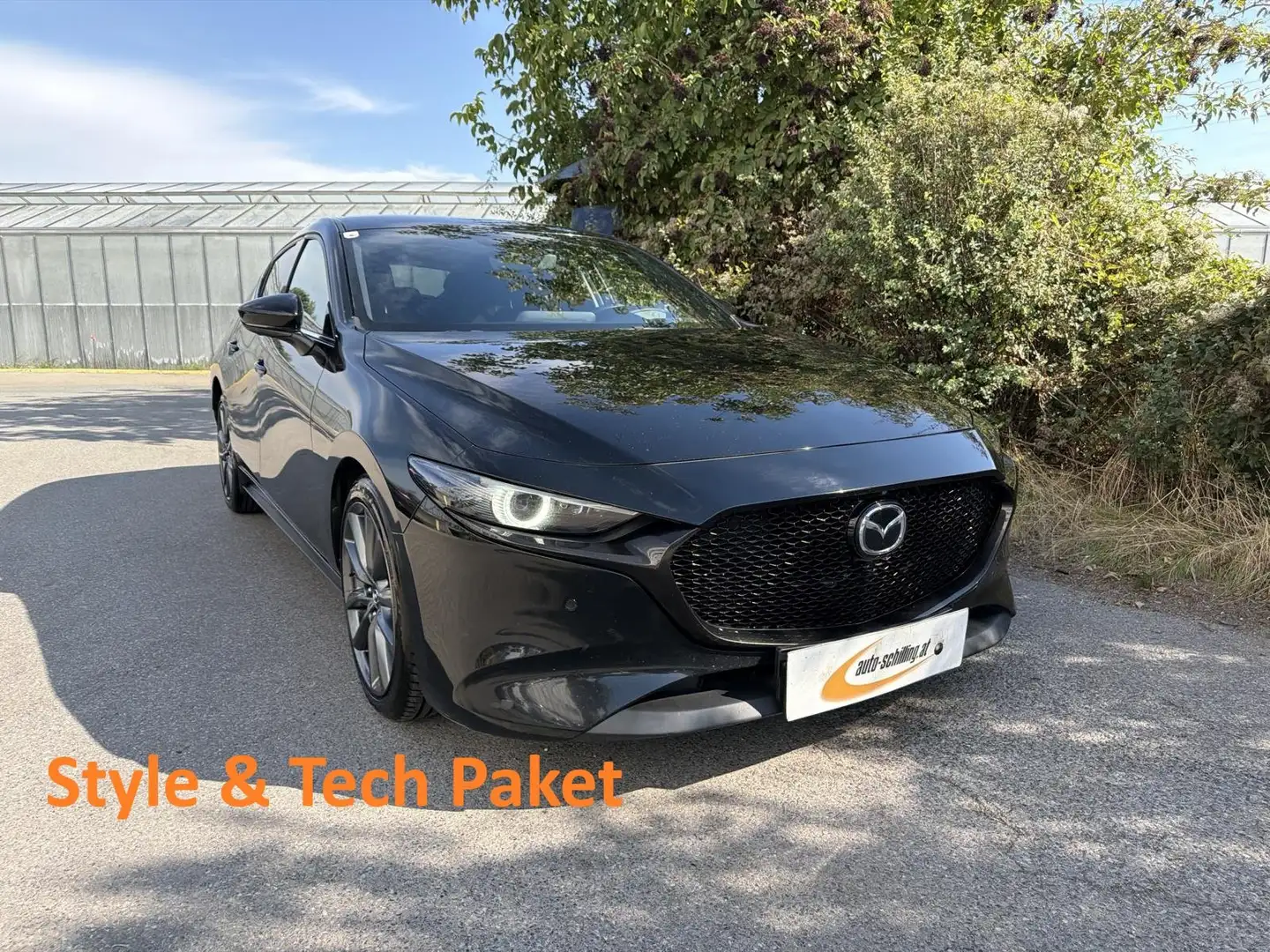 Mazda 3 G122 Comfort+/SO/ST/TE Style&Tech-Paket Schwarz - 1