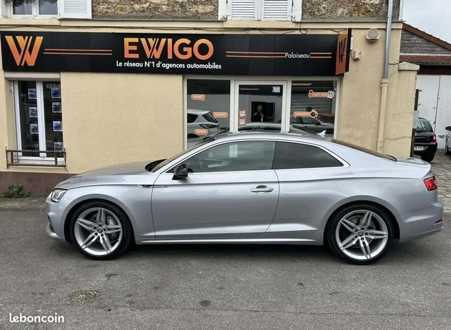 Audi A5 COUPE 2.0 40 TDI 190Ch S line S-TRONIC Gris - 2