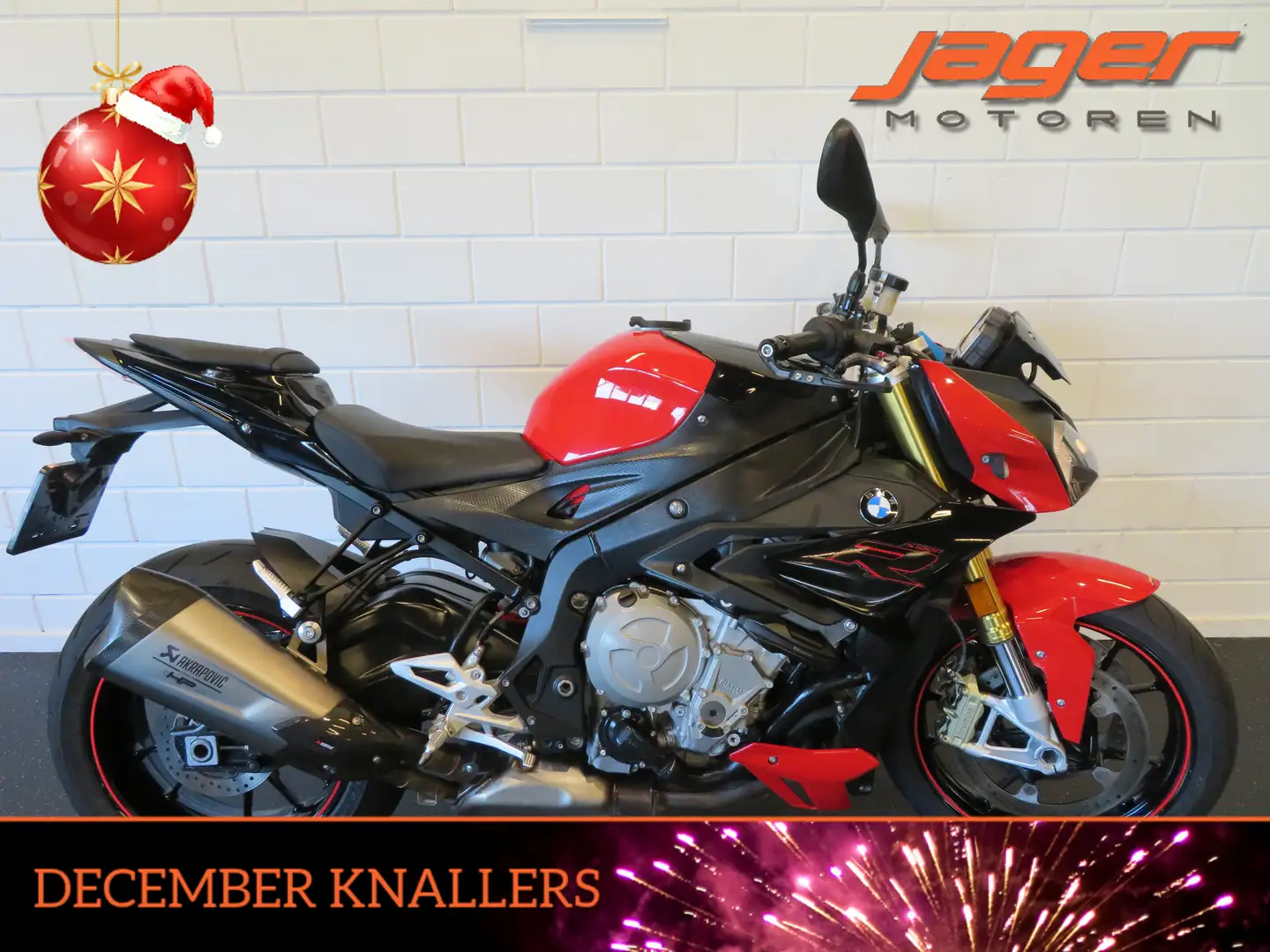BMW S 1000 R ABS ZEER FRAAI! FULL! Czerwony - 1