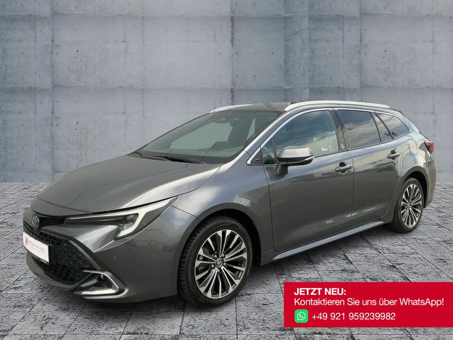 Toyota Corolla TS 1.8 Hybrid TEAM D LED+NAV+ACC+RFK+SHZ Grau - 2