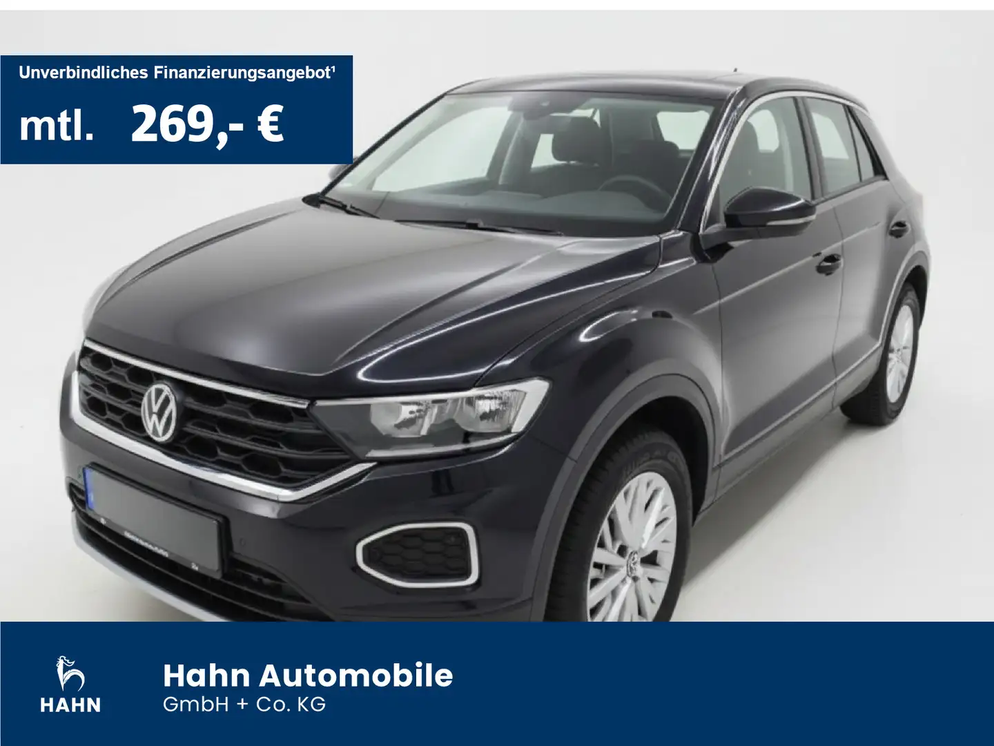 Volkswagen T-Roc 1.0TSI LED CarConnect Allwetter Climatr. Schwarz - 1