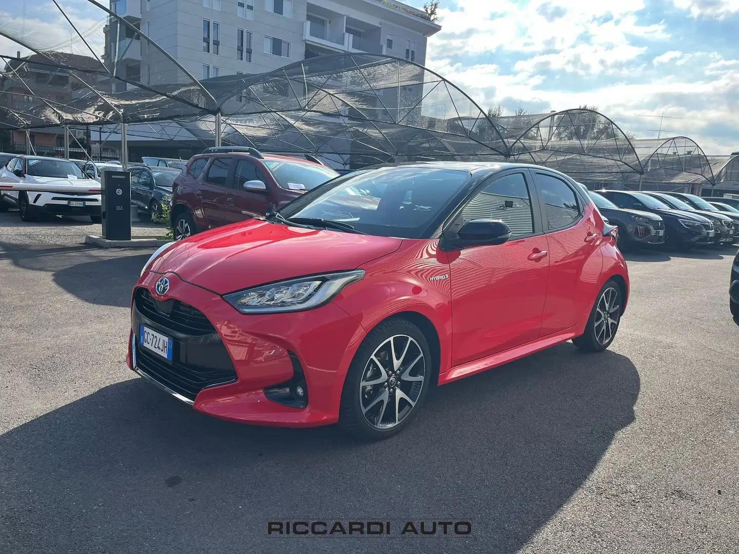 Toyota Yaris 4ª serie 1.5 Hybrid 5 porte Premiere Rood - 1
