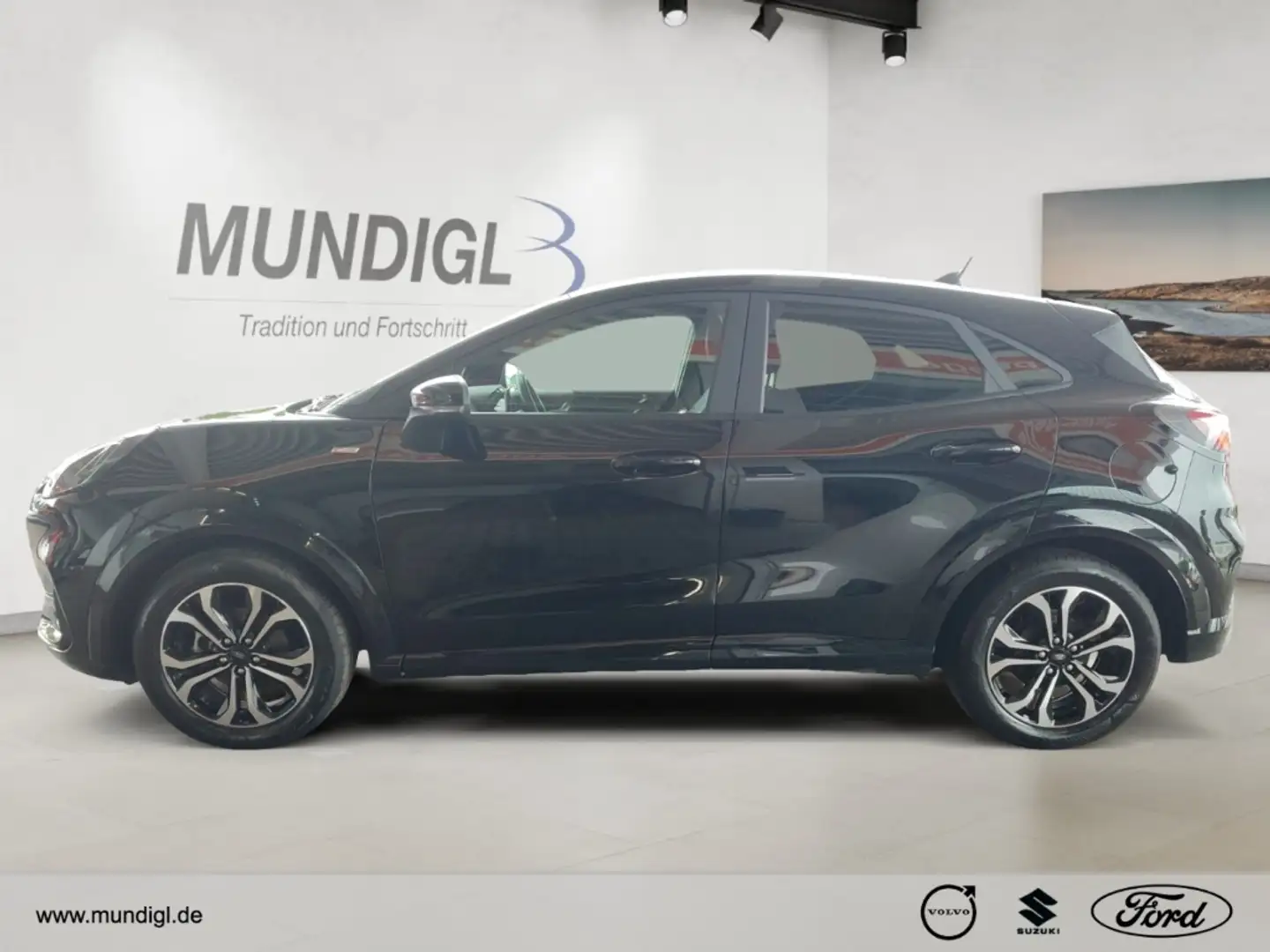 Ford Puma ST-Line NAVI Autom Klimaaut LED FSE SHZ FSH LRH PD Schwarz - 2