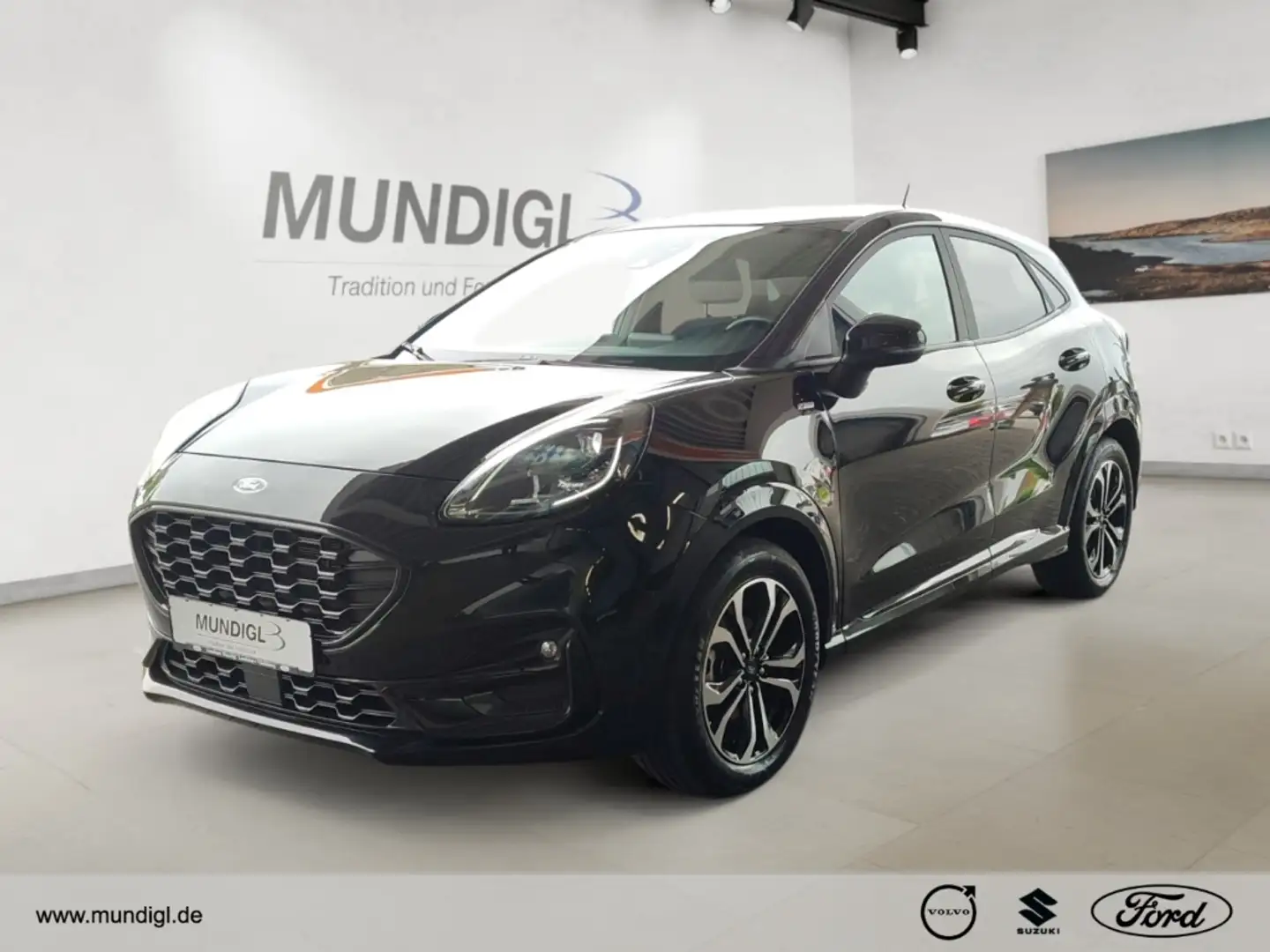 Ford Puma ST-Line NAVI Autom Klimaaut LED FSE SHZ FSH LRH PD Schwarz - 1