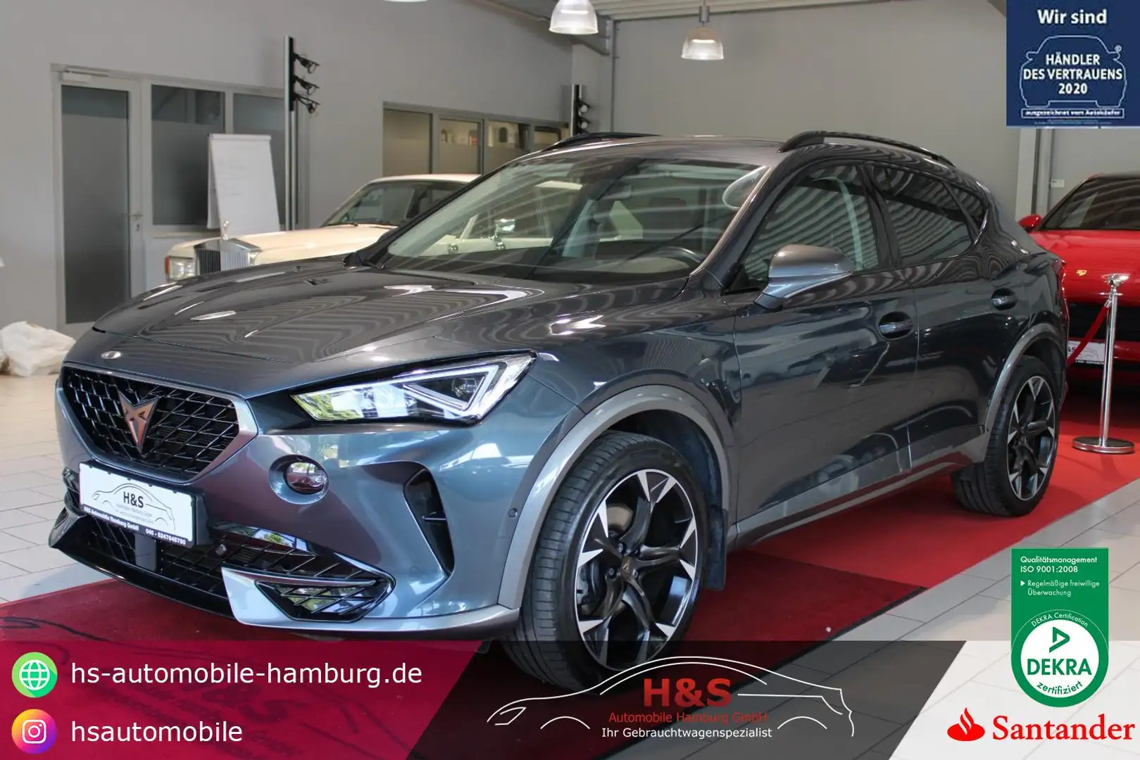CUPRA Formentor 1.5 TSI Kamera*Sitzheizung Szürke - 1