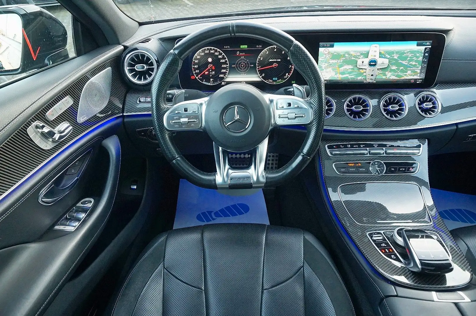 Mercedes-Benz CLS 53 AMG 4M *UNFALLFREI *VOLL *MERCEDES S-HEFT Bleu - 2