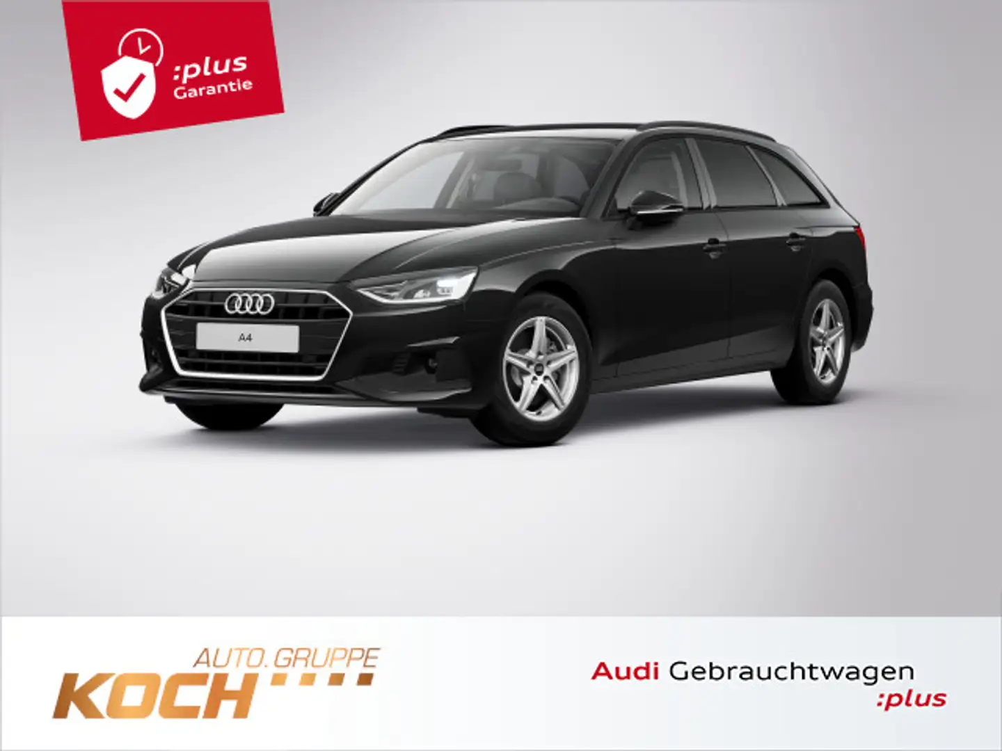 Audi A4 35 TFSI S-Tronic, AHK, Tempomat, Navi, Schwarz - 1