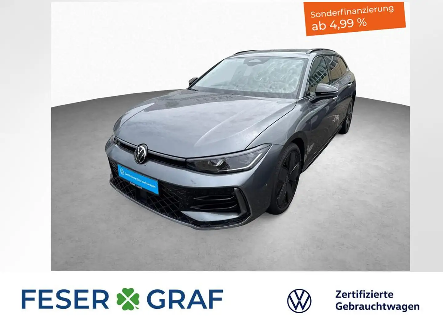 Volkswagen Passat Variant R-Line 4-MOTION 2.0 TDI 7-DSG NAVI AHK Grau - 1