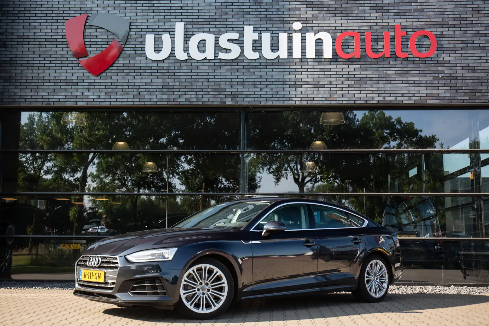 Audi A5 Sportback 1.4 TFSI Sport Pro Line , Bekleding lede Blauw - 1
