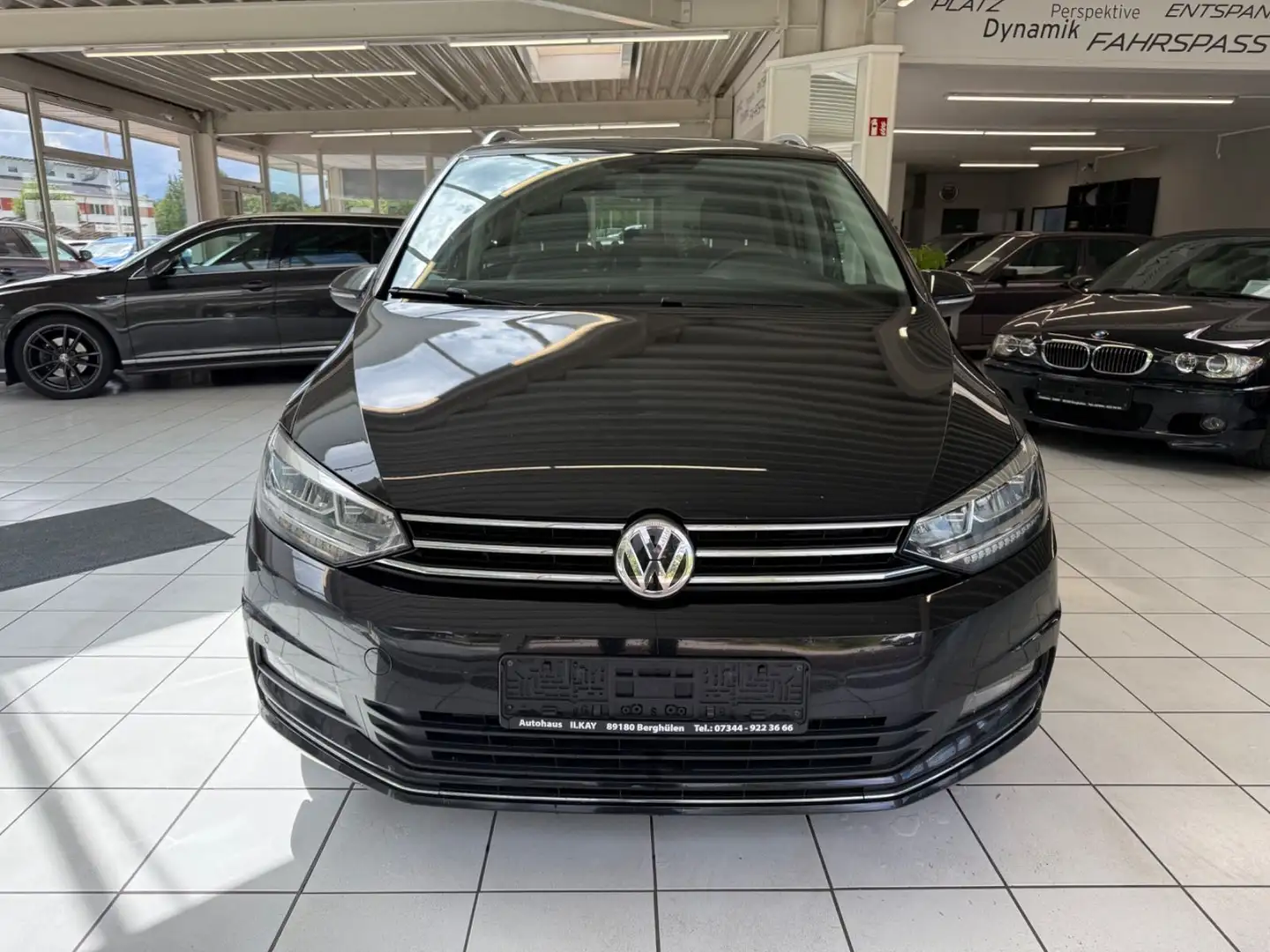 Volkswagen Touran Highline BMT/Start-Stopp,DSG,LED,Navi,AHK Schwarz - 2