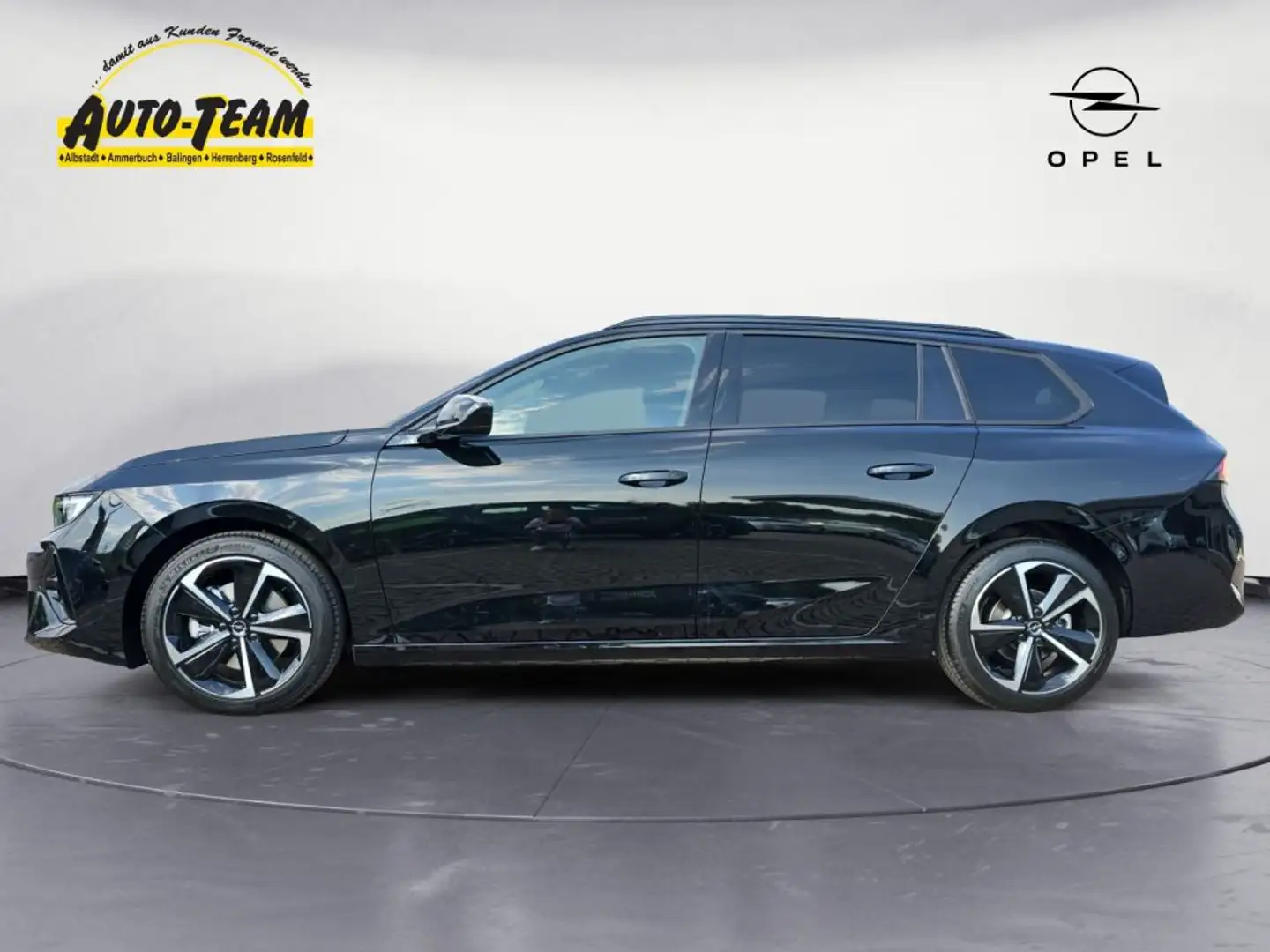 Opel Astra Sports Tourer 1.2 Turbo Automatik GS (L) Zwart - 2
