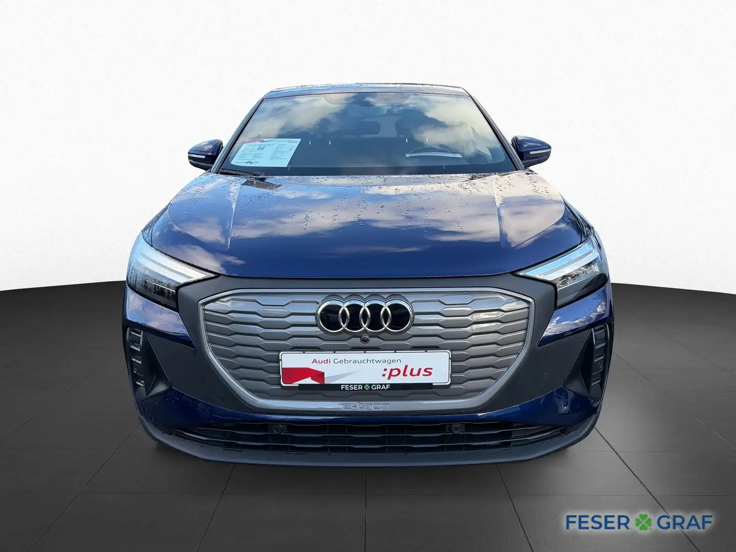 Audi Q4 e-tron Sportb 40 e-tron 150 kW+Wärmepumpe+Pano+Navi Blau - 2