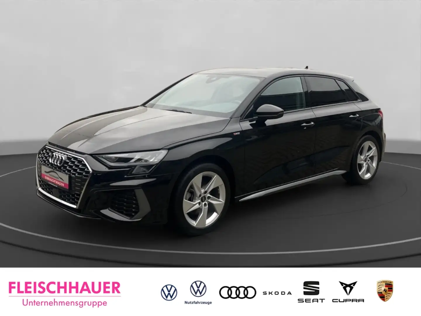 Audi A3 Spotback 30 TFSI S-line Navi Bluetooth Sitzheizung Schwarz - 1