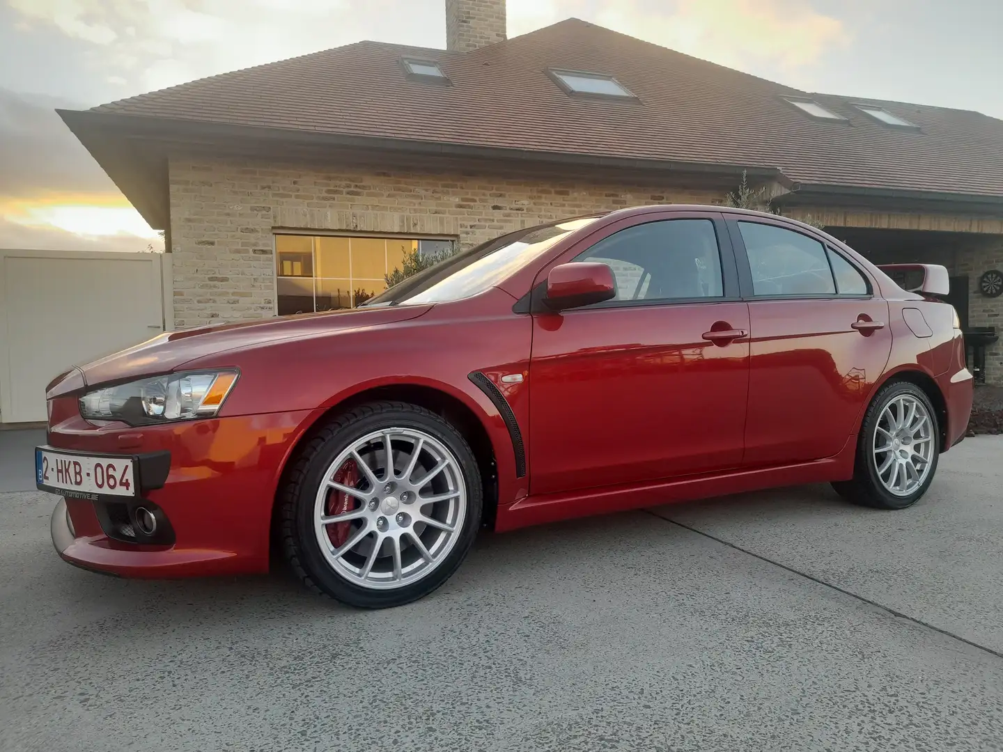Mitsubishi Lancer Evo evo x gsr MANUEEL Rouge - 1