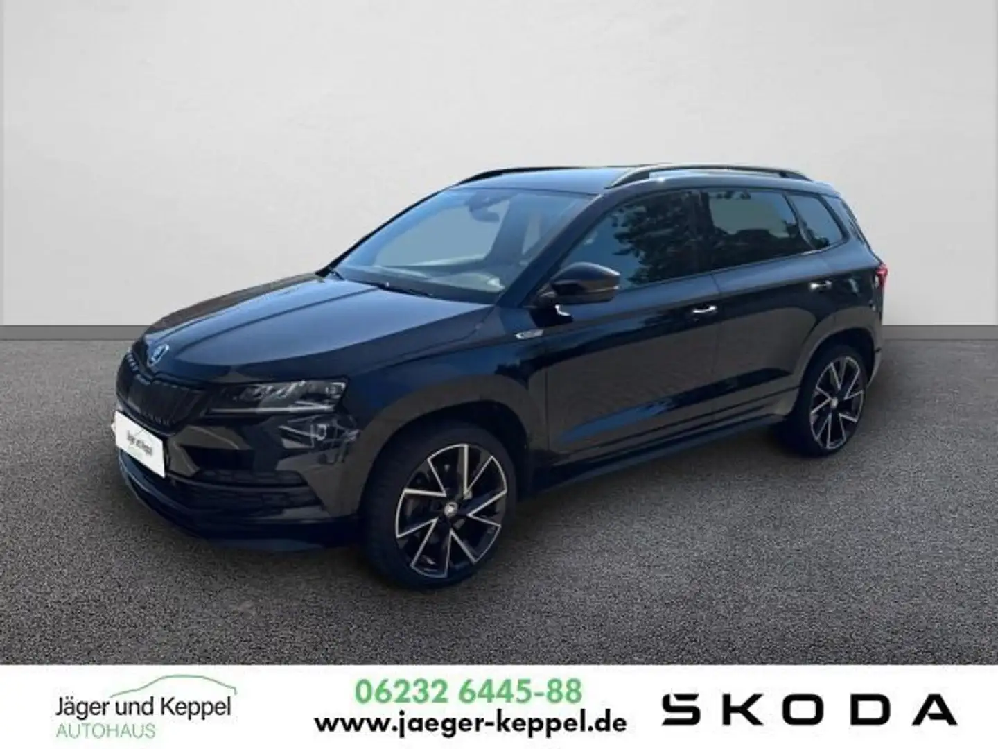 Skoda Karoq KAROQ SPORTLINE 1,5l TSI 110 kW, DCC,Canton,AHK, Negro - 1