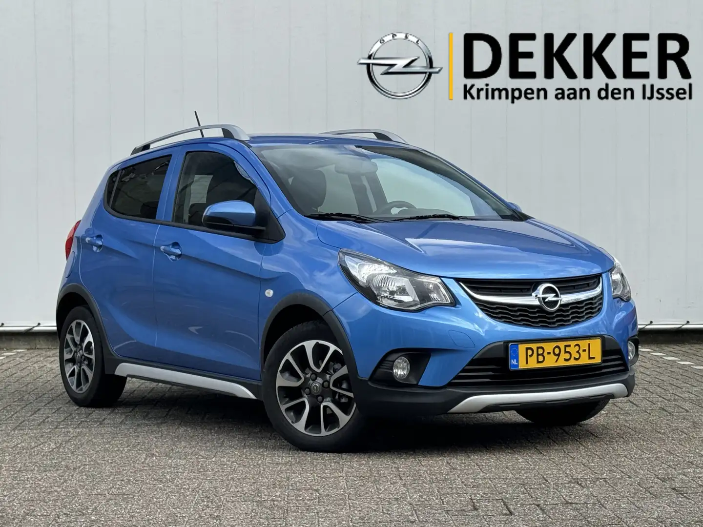 Opel Karl 1.0 Rocks Online Edition met Apple CarPlay, Parkee Blau - 1