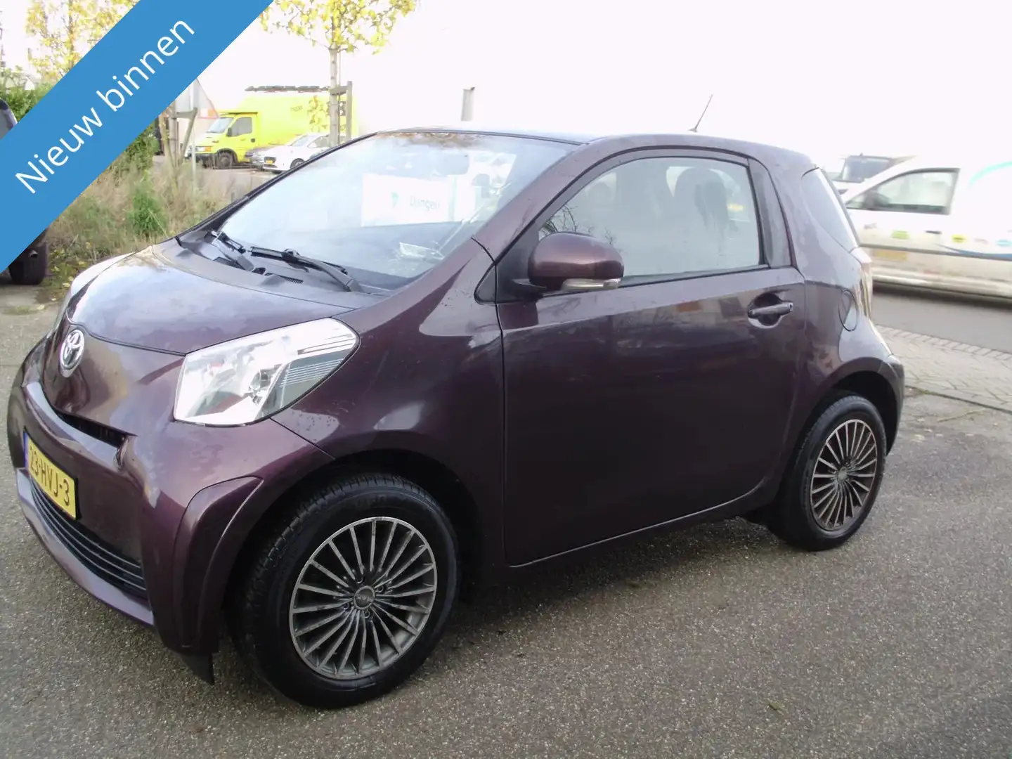 Toyota iQ TOYOTA 1.0 MET AIRCO COUPE TOP AUTO Fioletowy - 1
