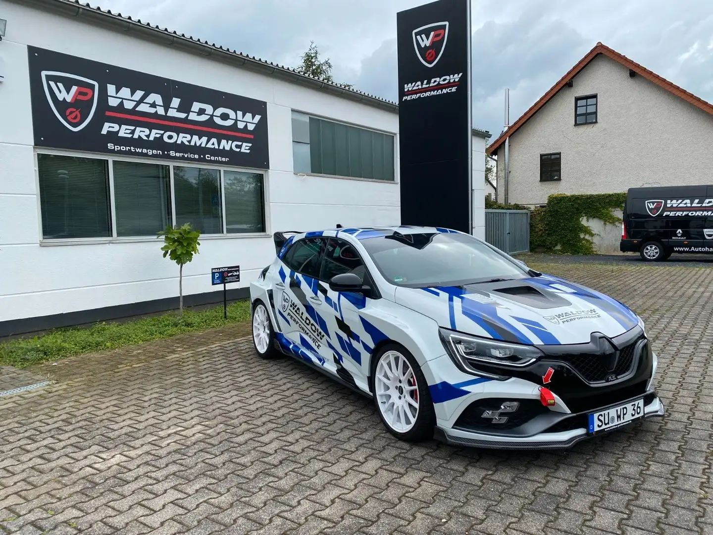 Renault Megane R.S. Trophy 300  TCR Breitbau Blanc - 1