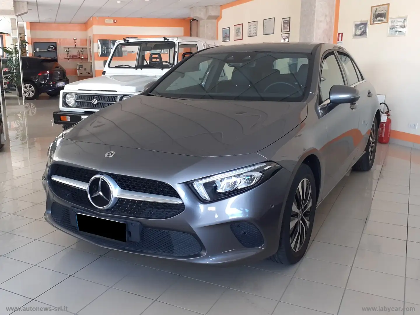 Mercedes-Benz A 180 A 250 e Plug-in hyb. 4p. Adv. Progres. PRONTA CONS Grigio - 1