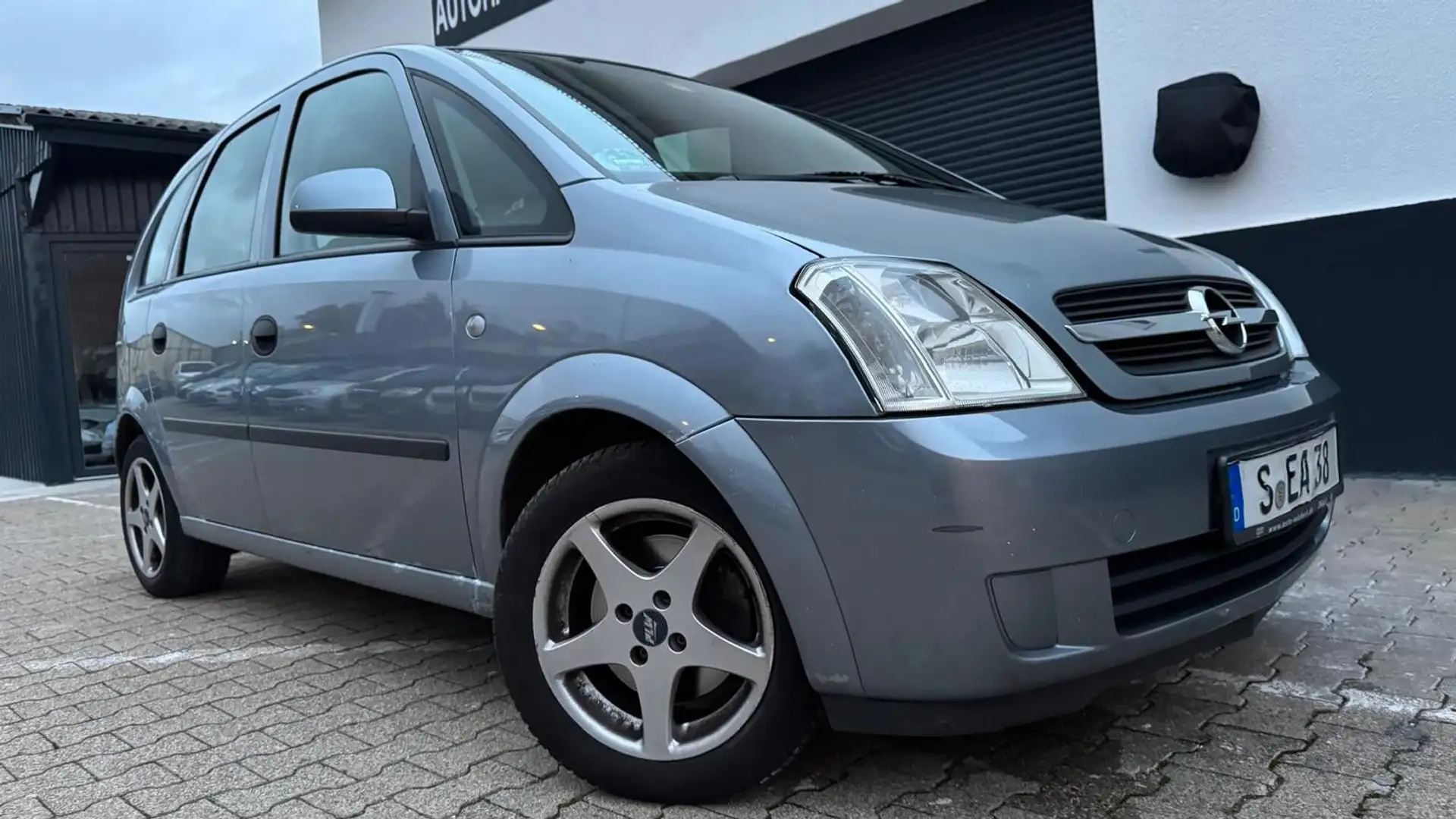 Opel Meriva 1.6+ TÜV+GARANTIE+KLIMA+1HAND Gri - 1
