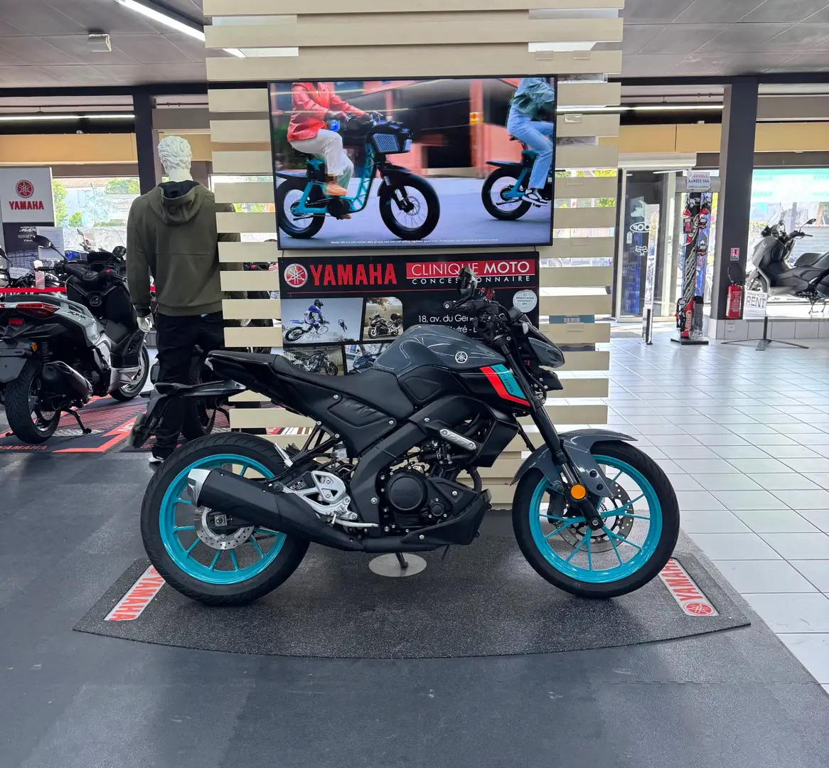 Yamaha MT-125 Синій - 1