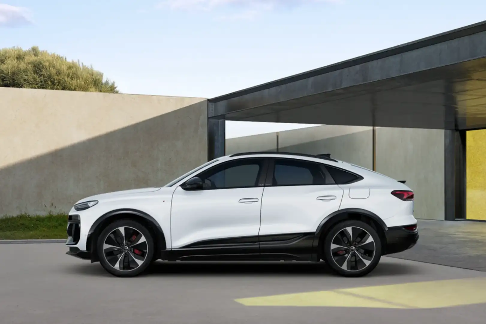 Audi Q6 e-tron Sportback Black line 185kW 83KWh Blanco - 2