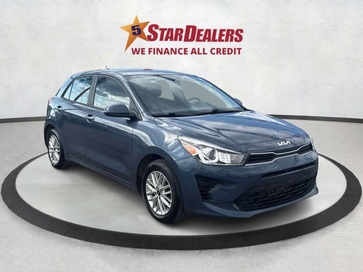 Blue 2023 Kia Rio5 S Wagon FWD Wagon Front-Wheel Drive Automatic