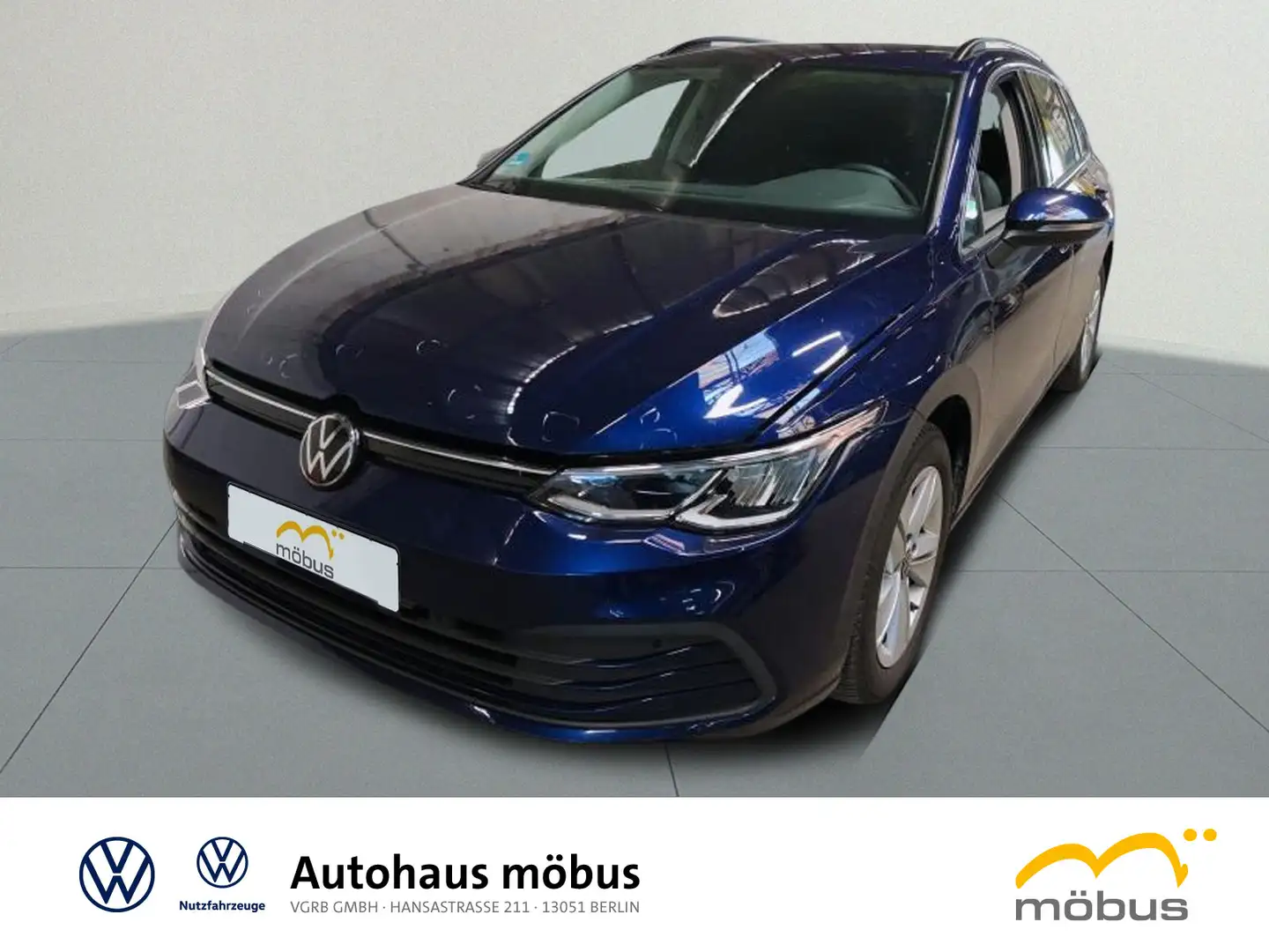 Volkswagen Golf Variant Golf VIII Variant 1.5 eTSI Life*AHK*NAVI*LED*VC* Blau - 2