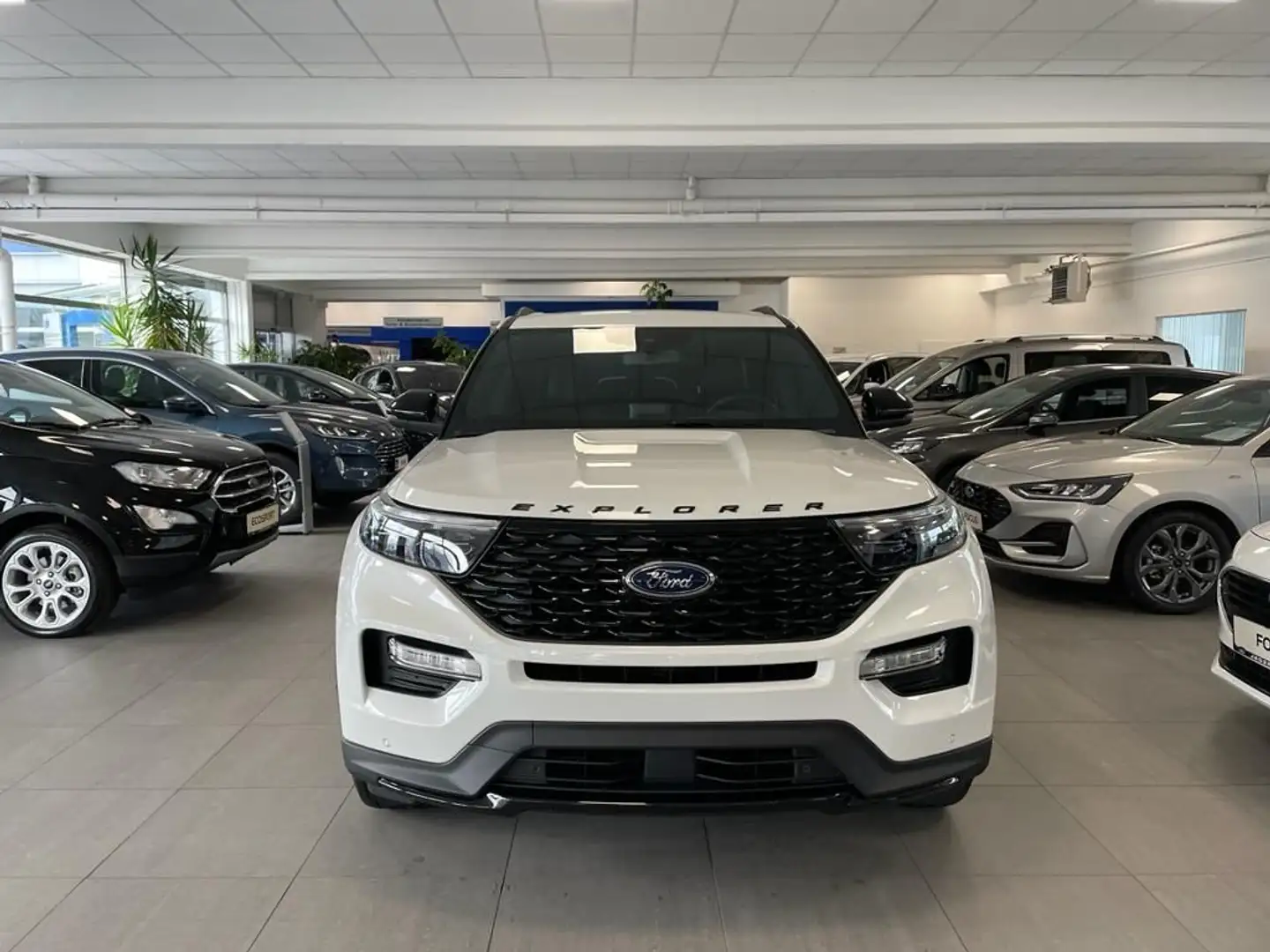 Ford Explorer 3,0 EcoBoost PHEV AWD ST-Line Aut. Weiß - 2