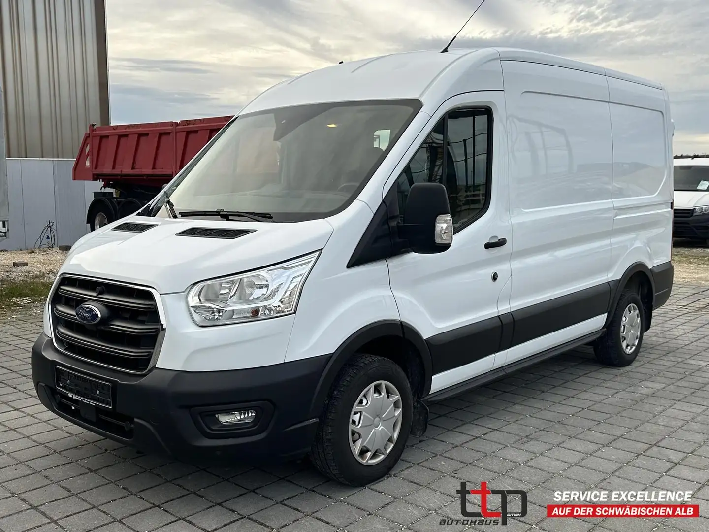 Ford Transit 2.0 TDCi 290 L2 Trend Standheizung Klima Blanc - 1
