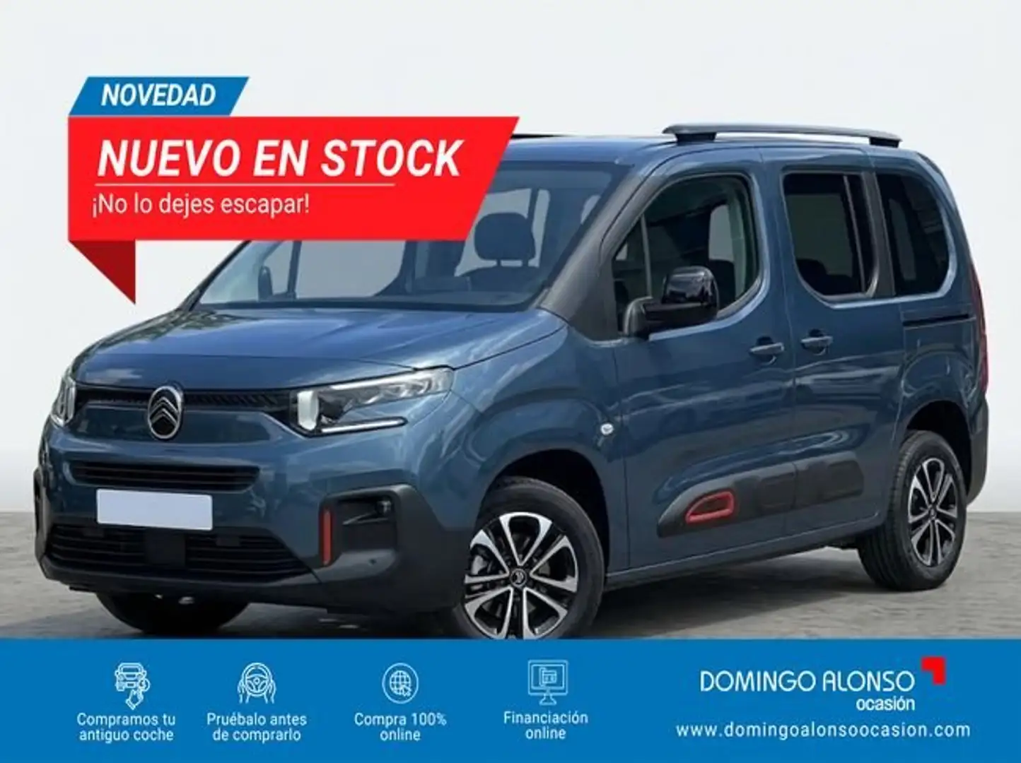 Citroen Berlingo Talla M BlueHDi 100 S&S 6v MAX Azul - 1