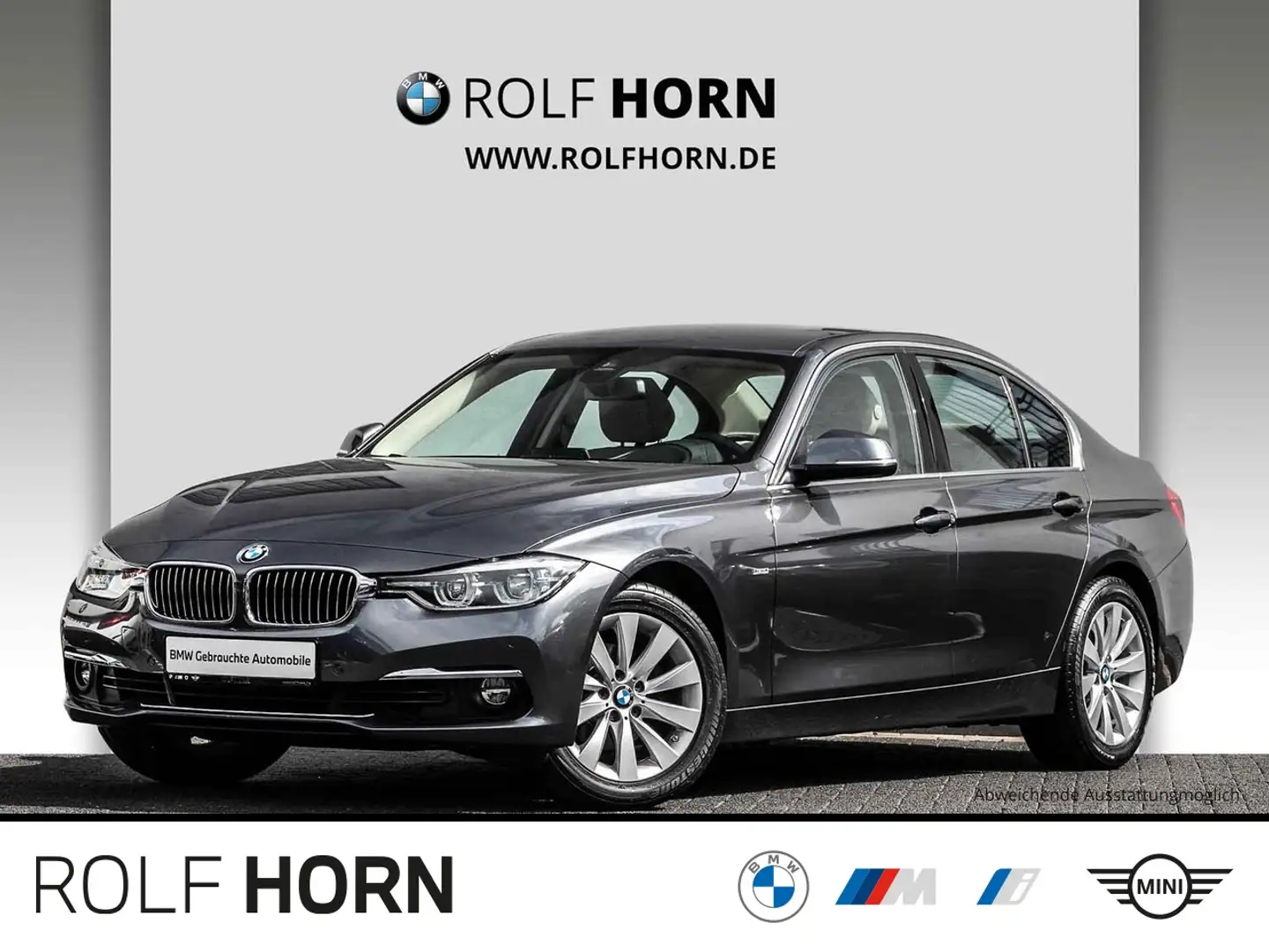 BMW 320 i Luxury Line Aut. Navi Klima HeadUp PDC Shzg Grau - 1