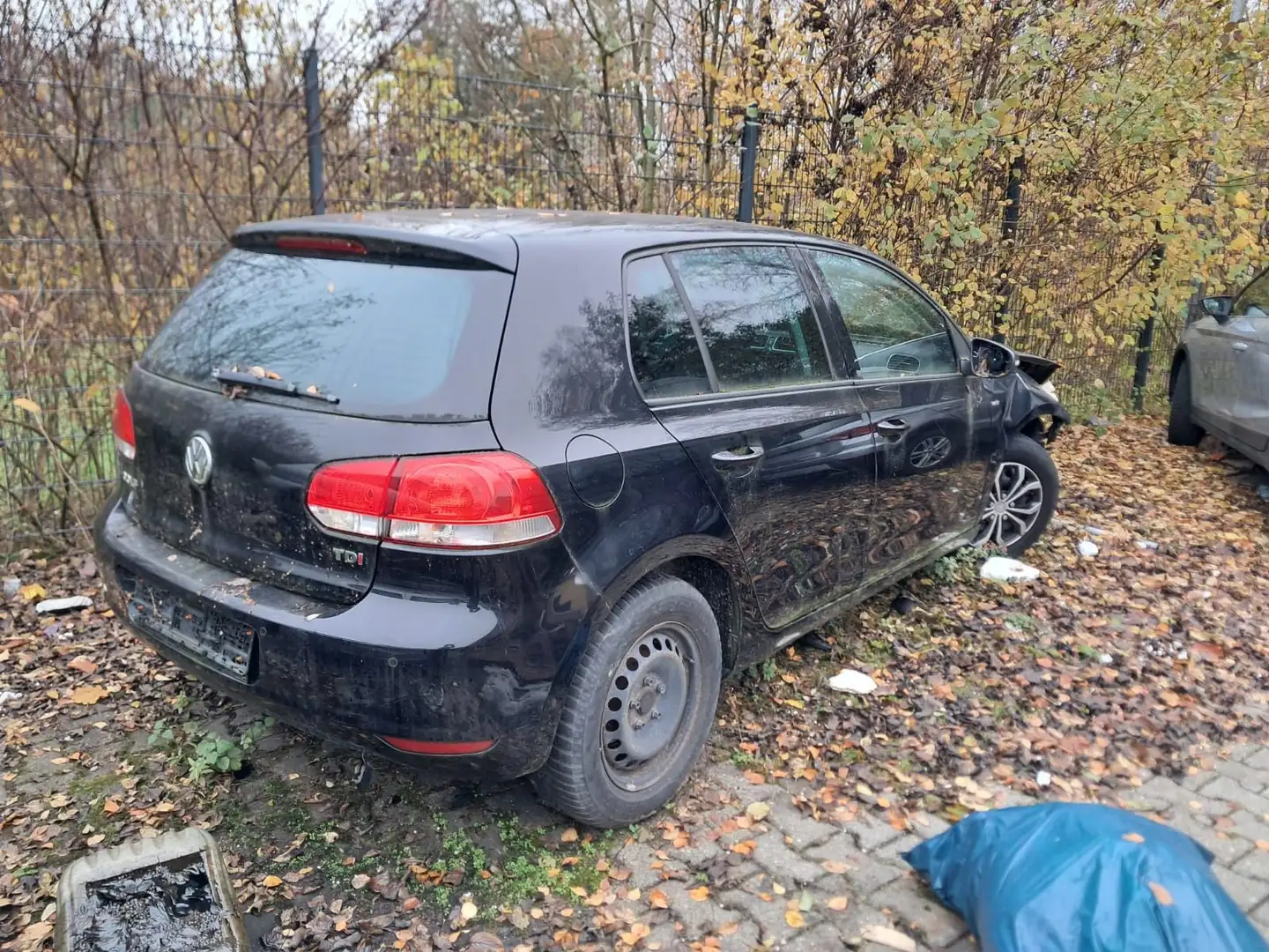 Volkswagen Golf VI Match*Frontschaden zum ausschlachten Schwarz - 2