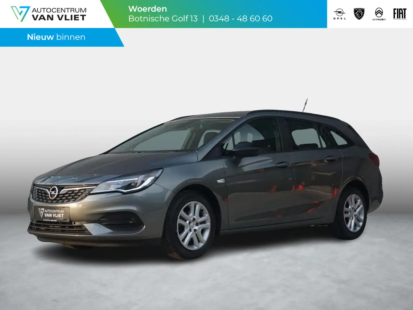 Opel Astra Sports Tourer 1.4 Edition All Seasonbanden Gris - 1