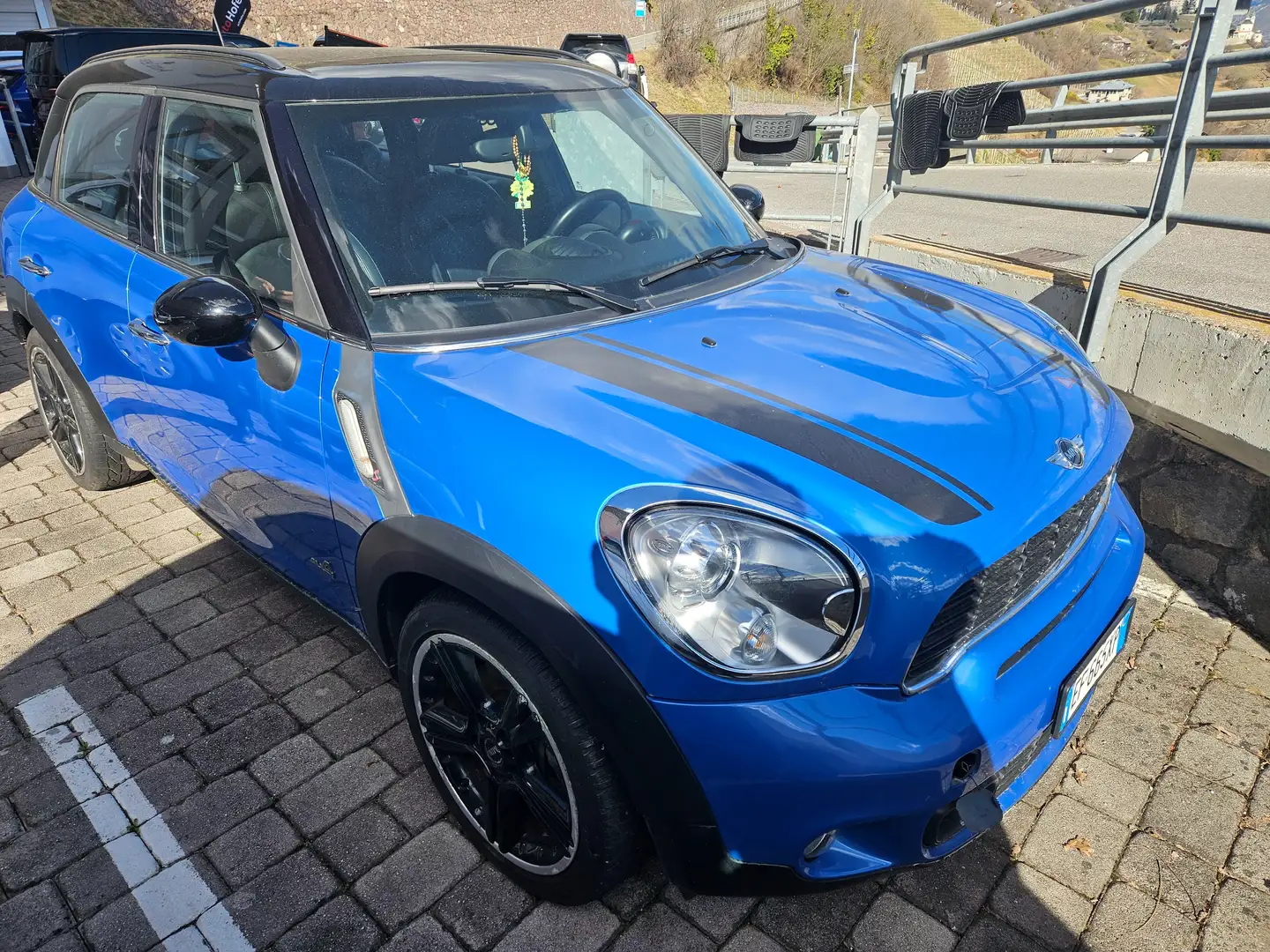 MINI Cooper S Countryman 1,6benzin!ALL4 4X4 Euro5 130000km Neue Tüv!!! Blu/Azzurro - 1