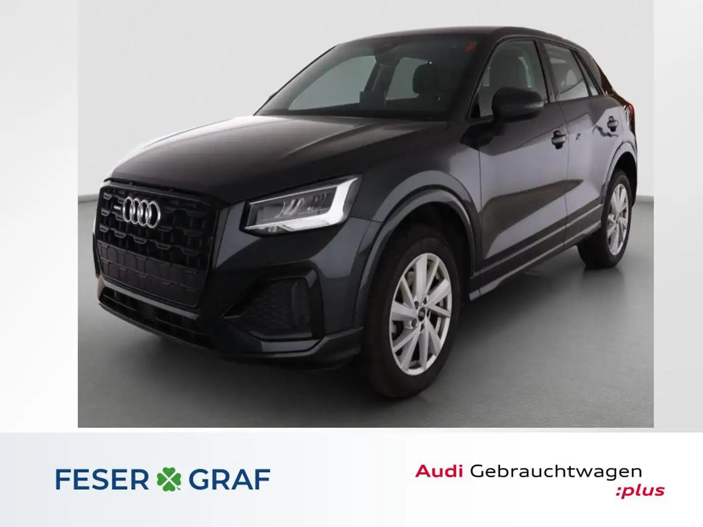 Audi Q2 adv 40 TFSI qu. S-tro. +ACC+Navi+Kamera+ Grau - 1