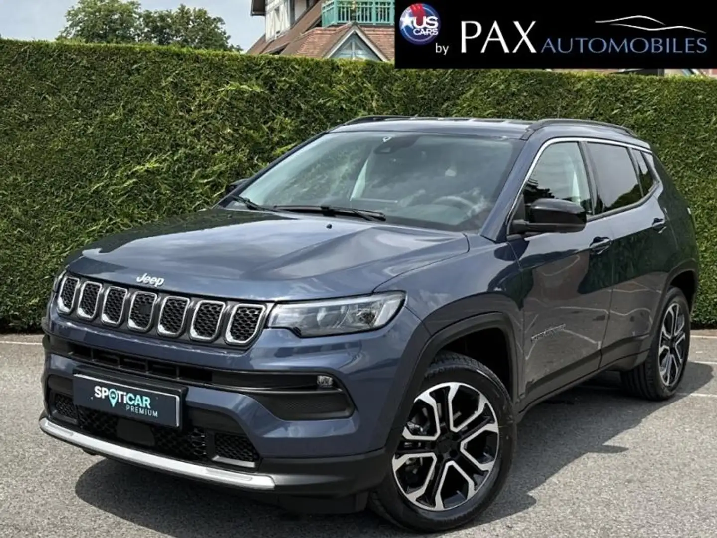 Jeep Compass 1.5 Turbo T4 130ch MHEV Limited 4x2 BVR7 Blauw - 1