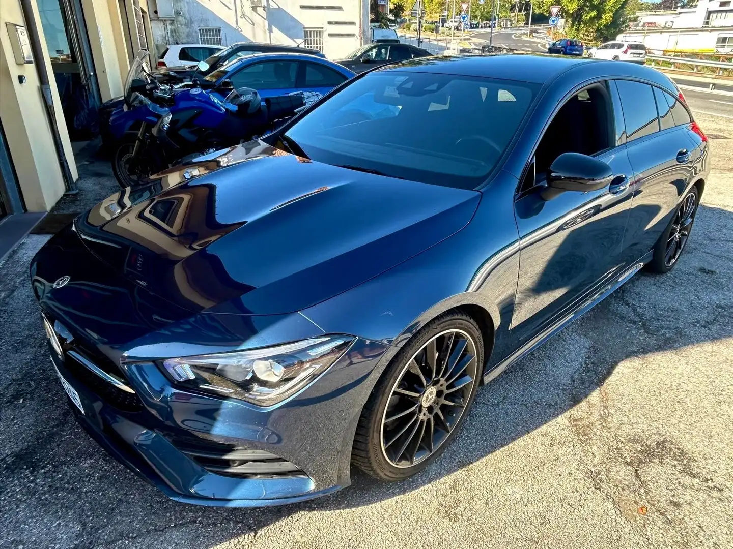 Mercedes-Benz CLA 220 CLA Shooting Brake 220d AMG Night edition auto Blu/Azzurro - 2