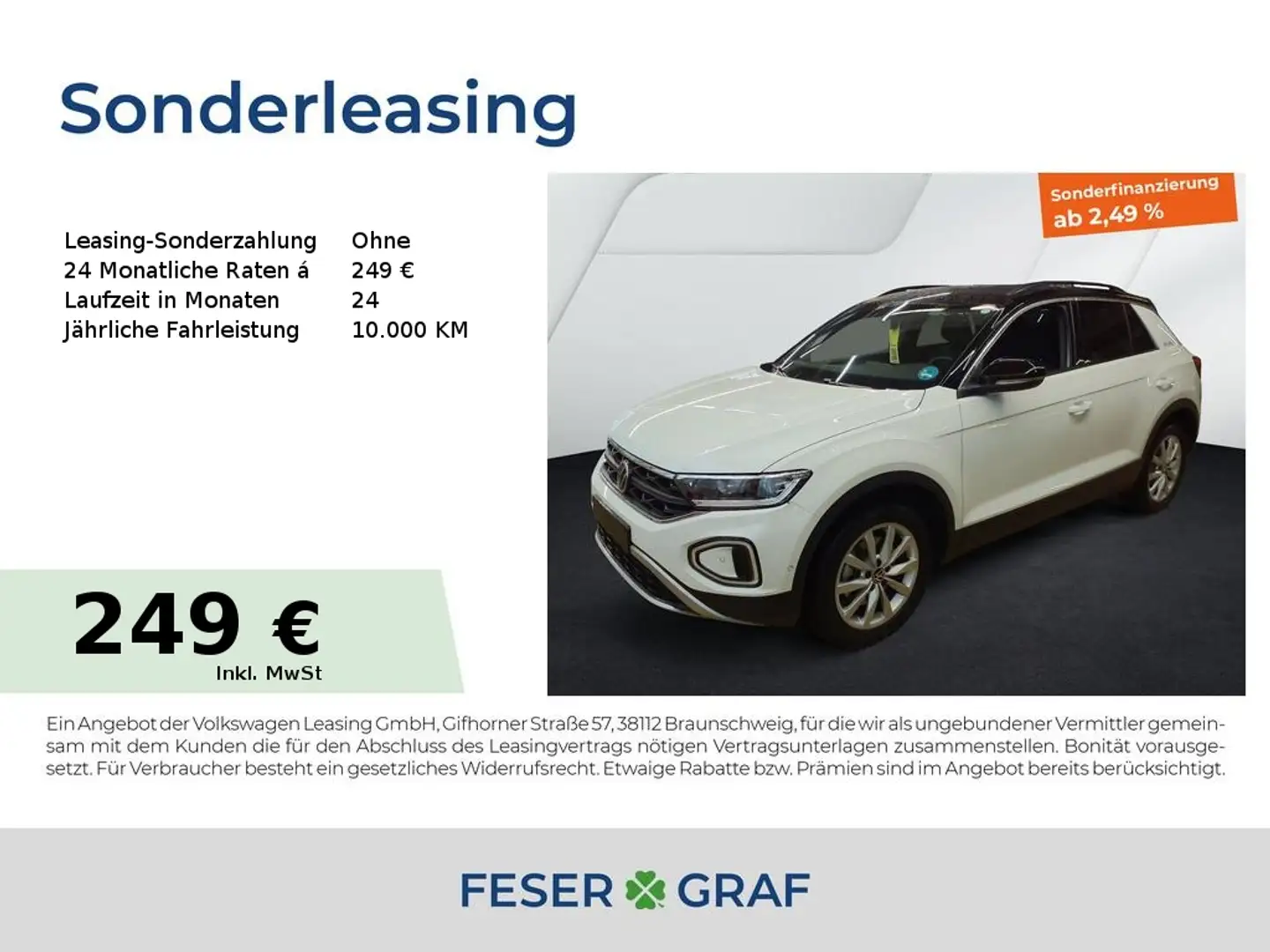 Volkswagen T-Roc GOAL 2.0 TDI 110 KW DSG AHK Kamera LED Weiß - 1