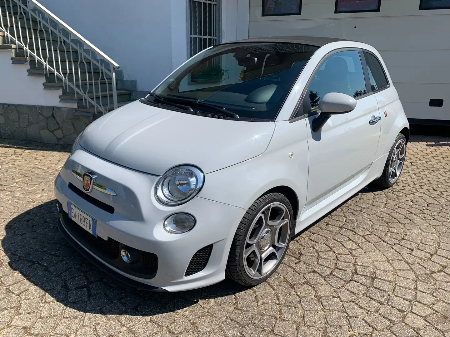 Abarth 500C 500C/595C 1.4 16v t. t-jet Custom 135cv E6 Grigio - 1